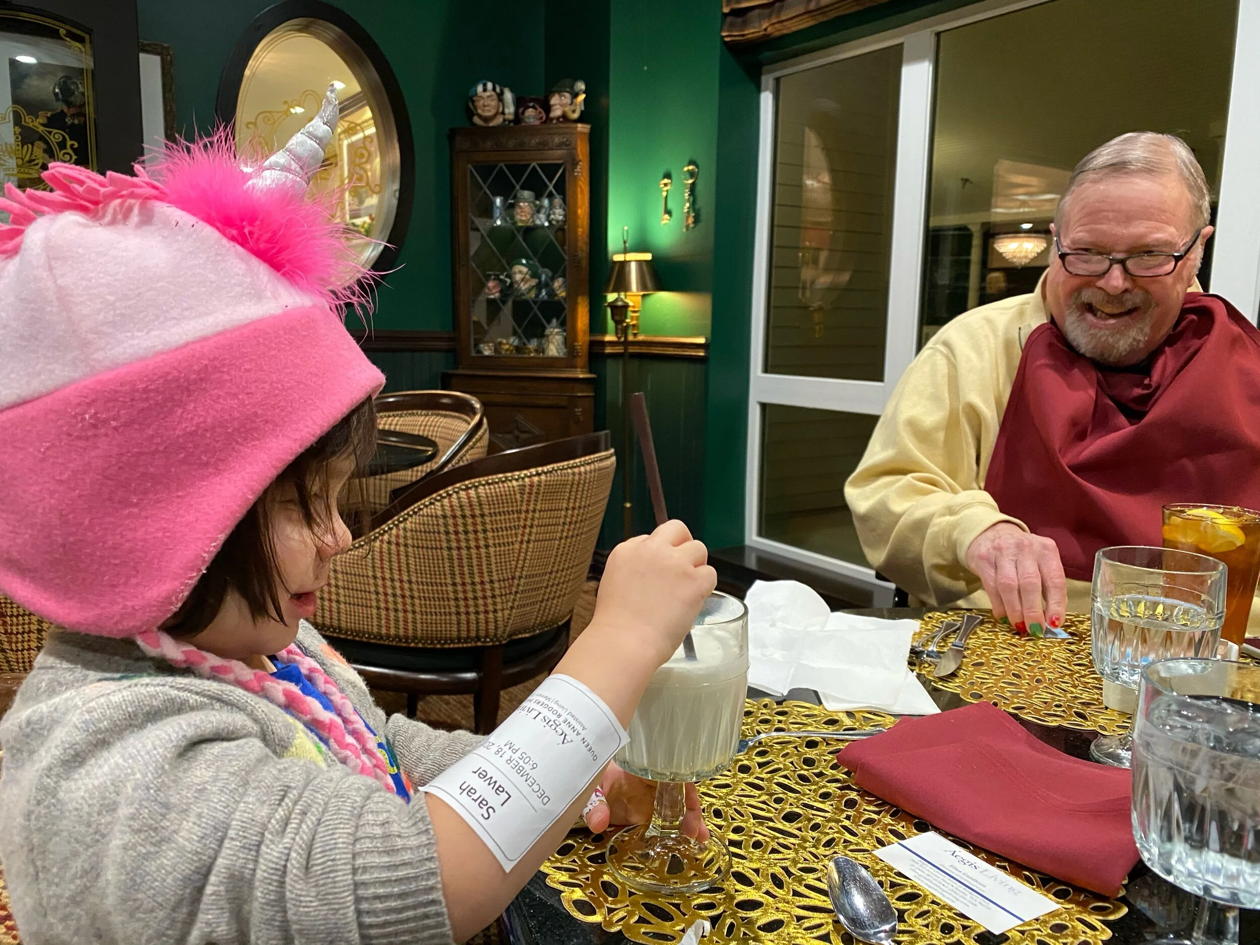 Unicorns drink milk too