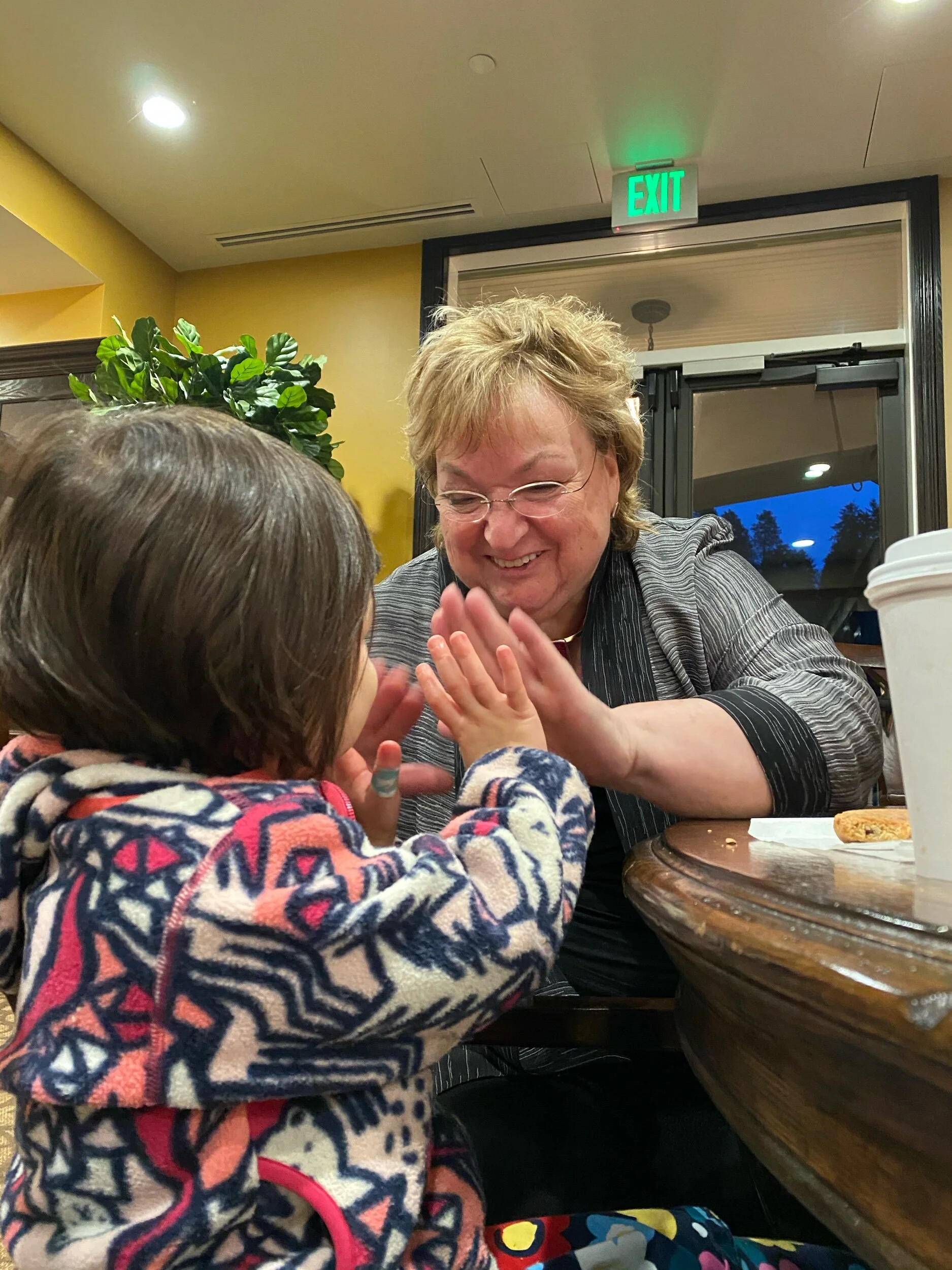 High fives for Christmas!