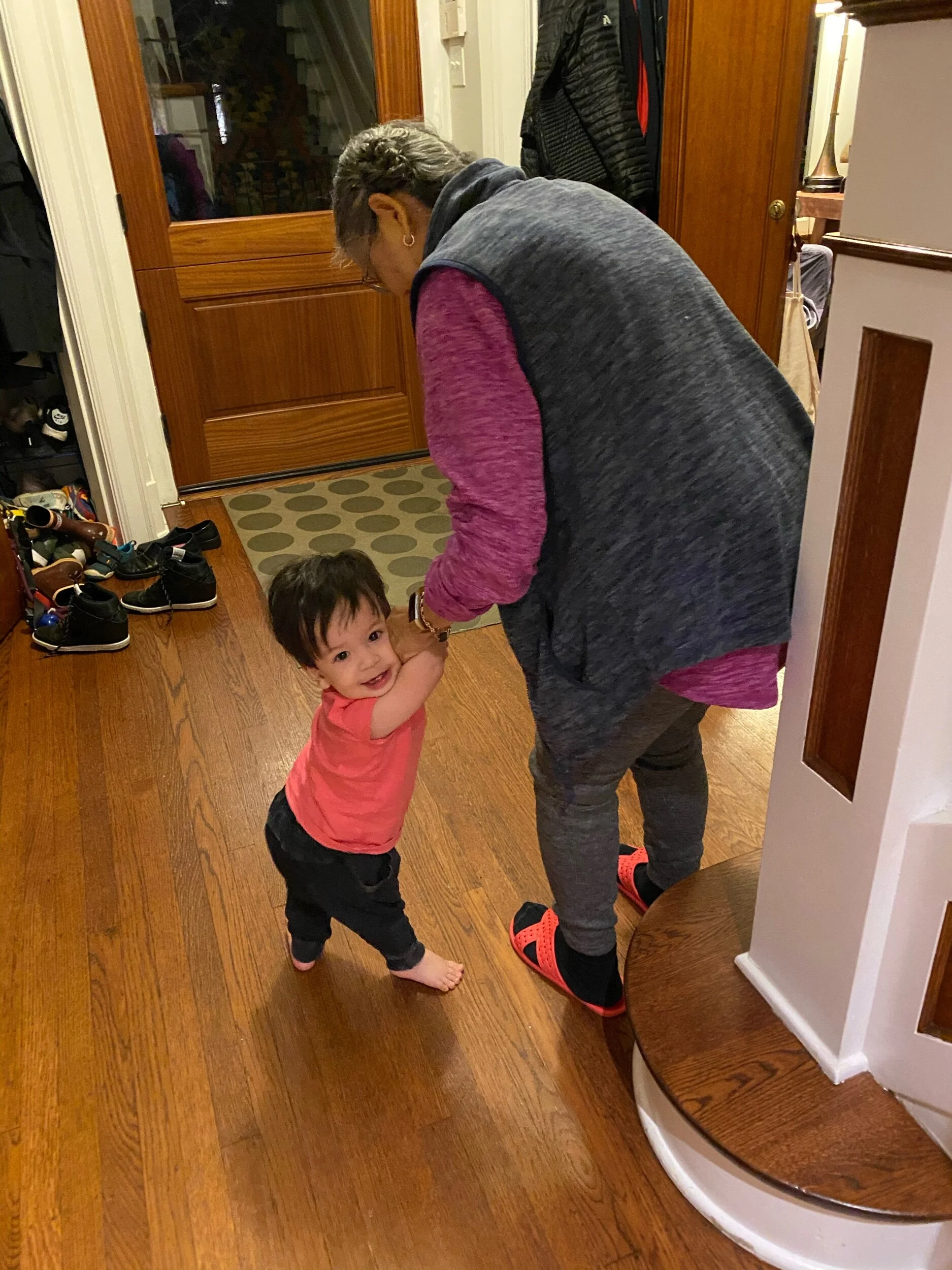 Almost walking, but not yet