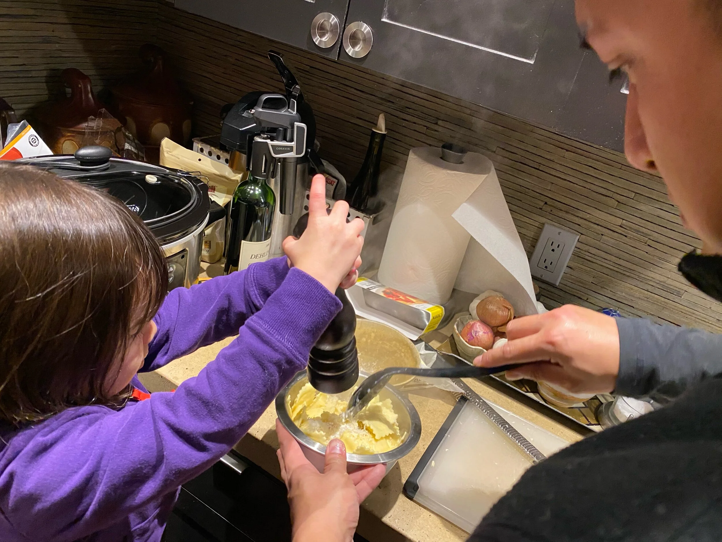 “I really, really like pasta”