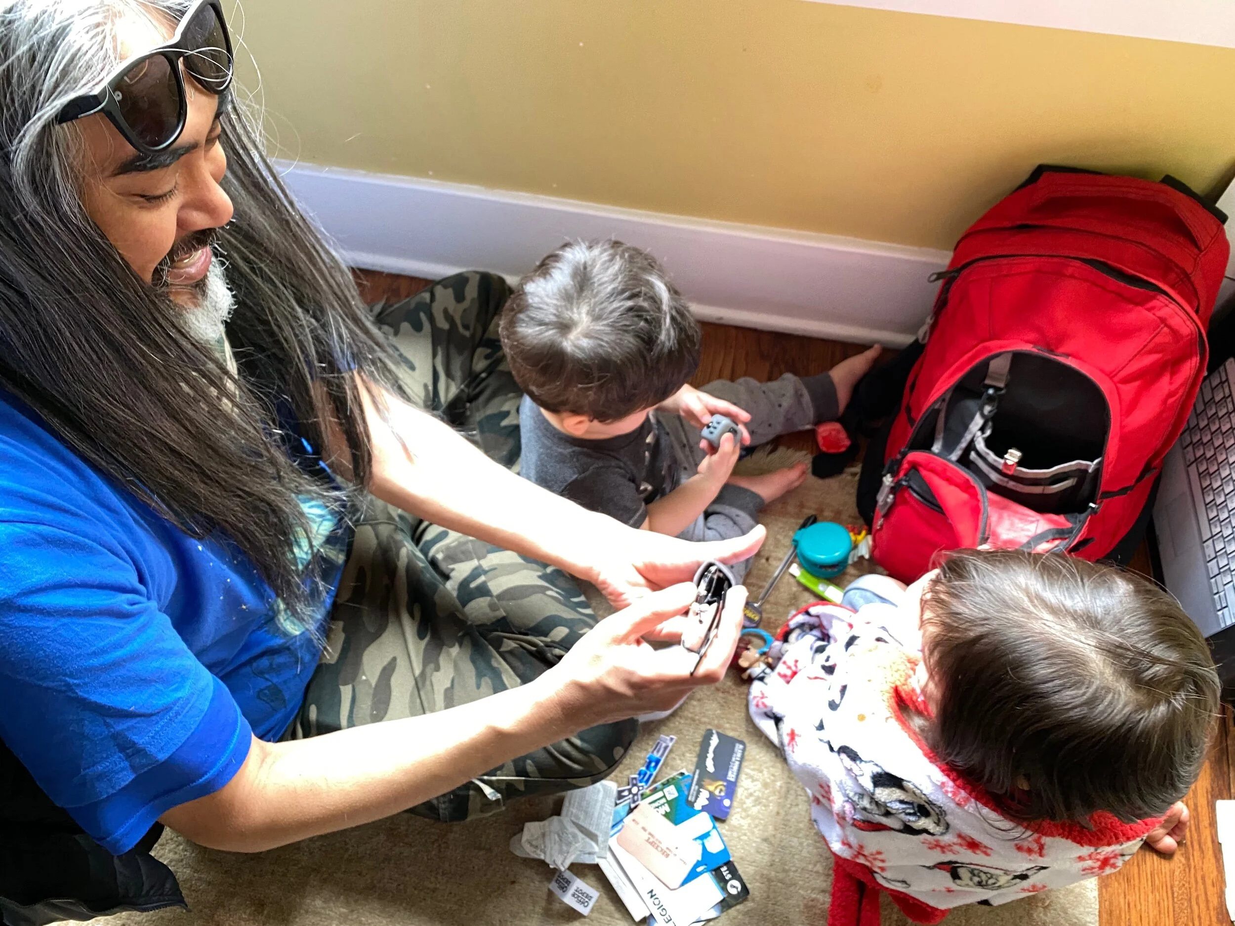 What’s in Tito’s backpack?