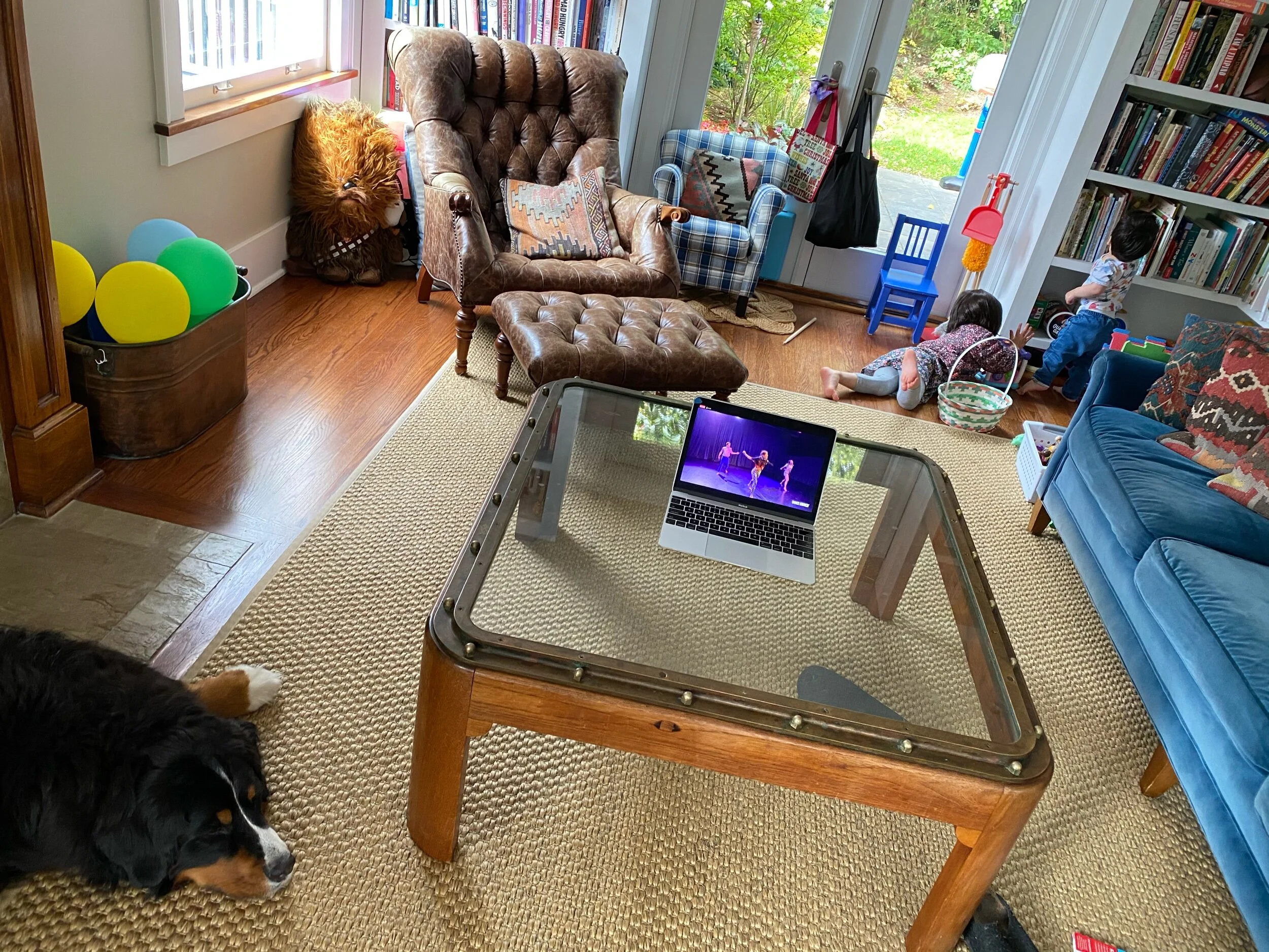 Dance party for one, apparently
