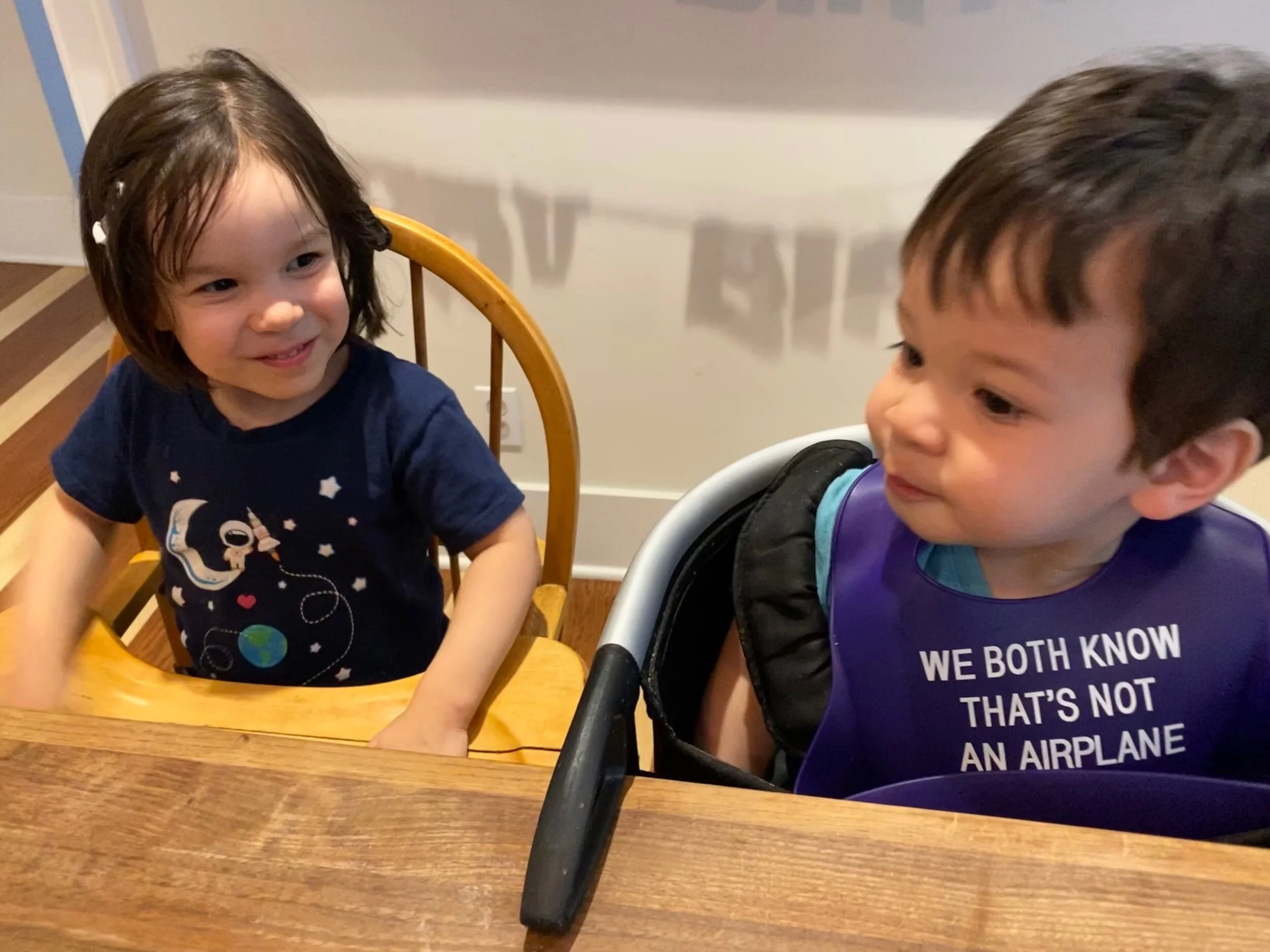 High chair, continued