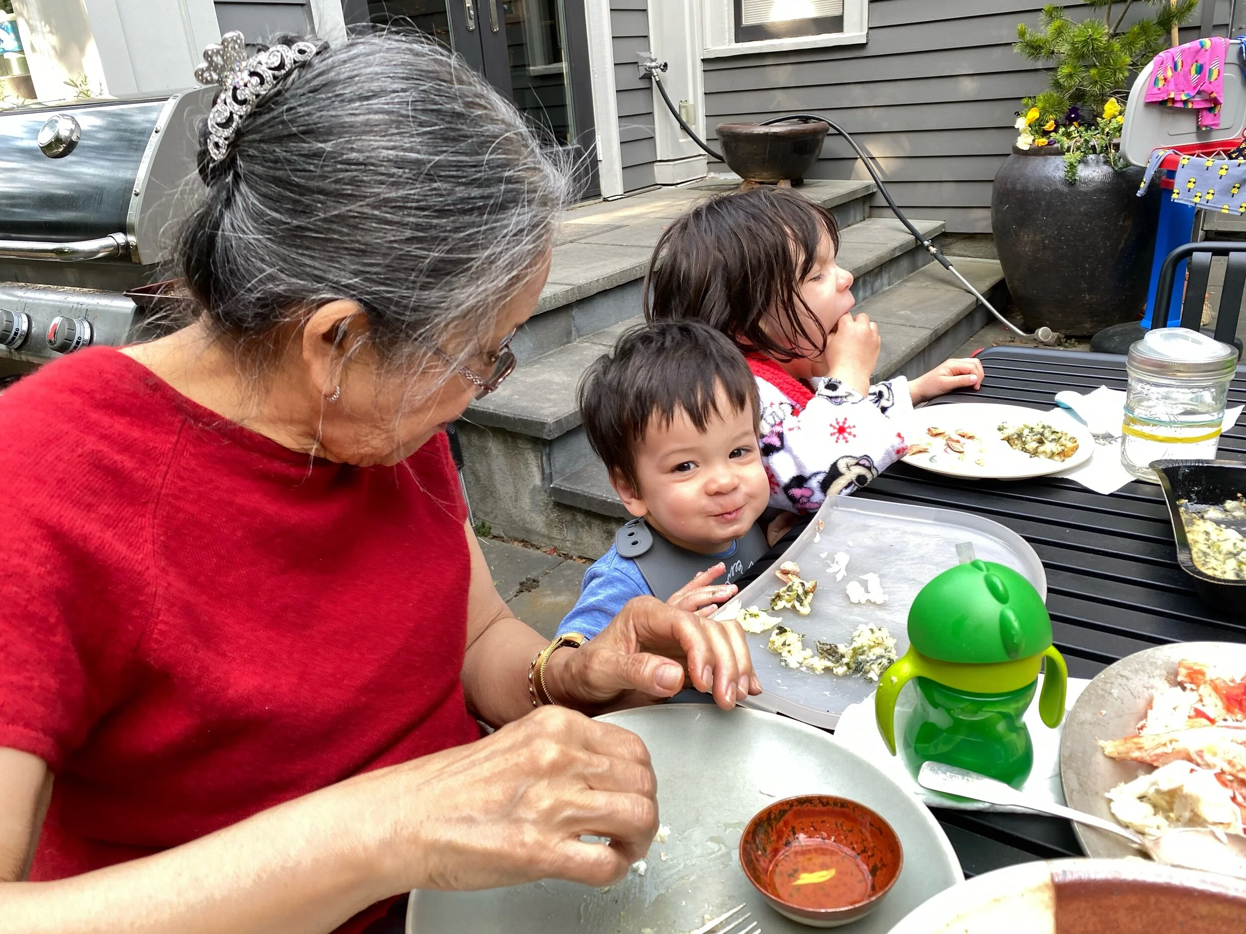 Big bites, big table, big boy