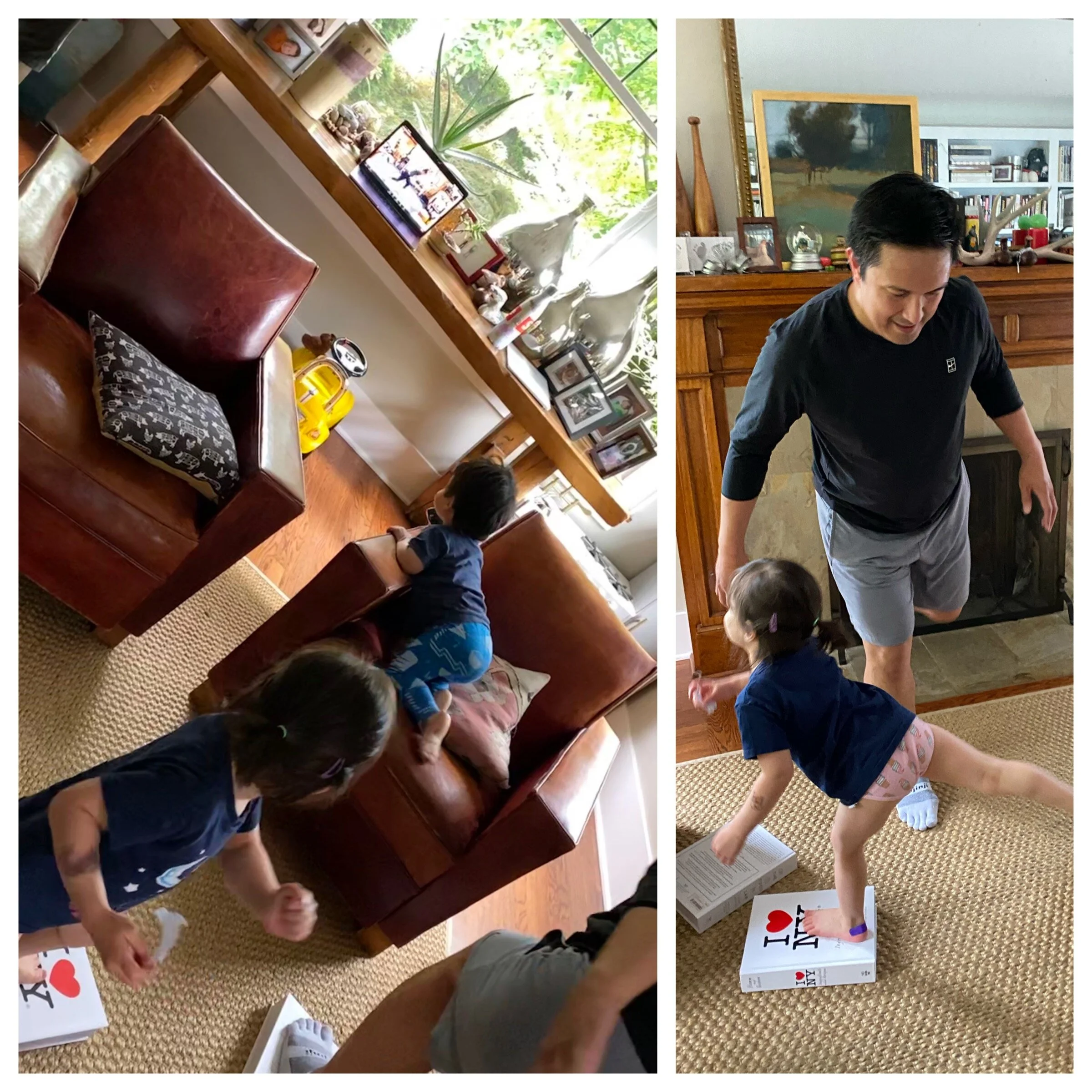 Friday night family workout