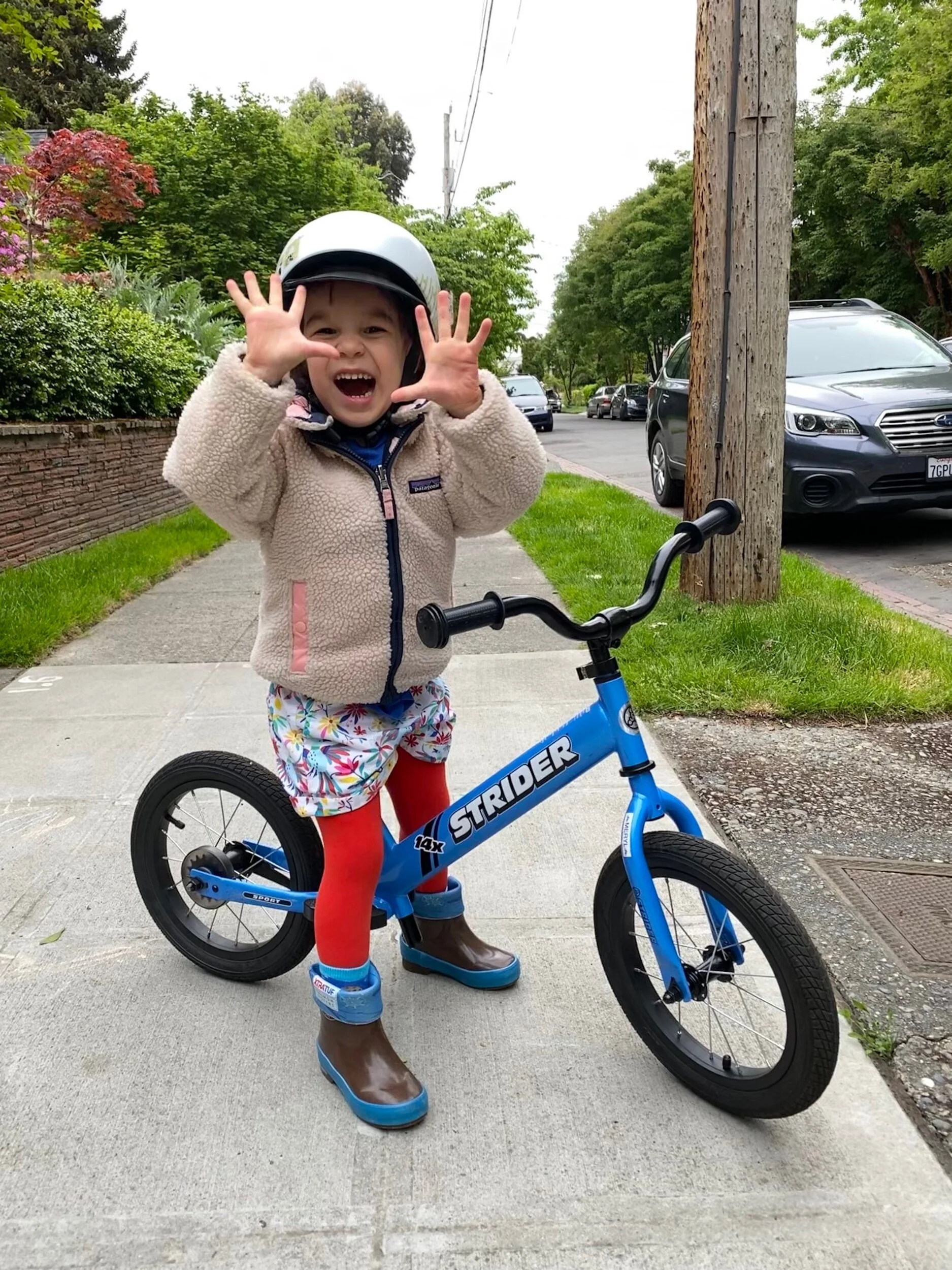 Bye bye, balance bike