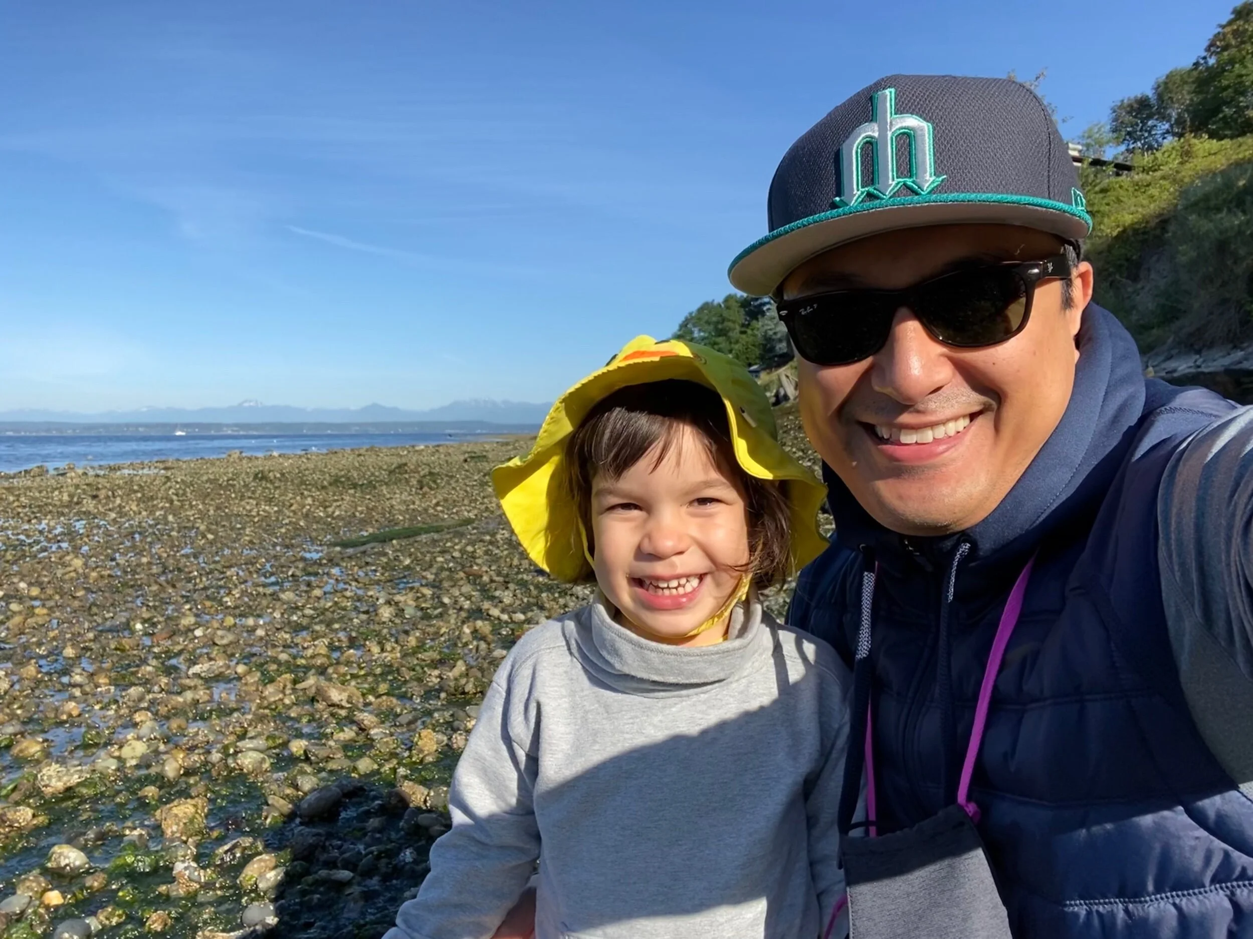 Morning low tide adventure