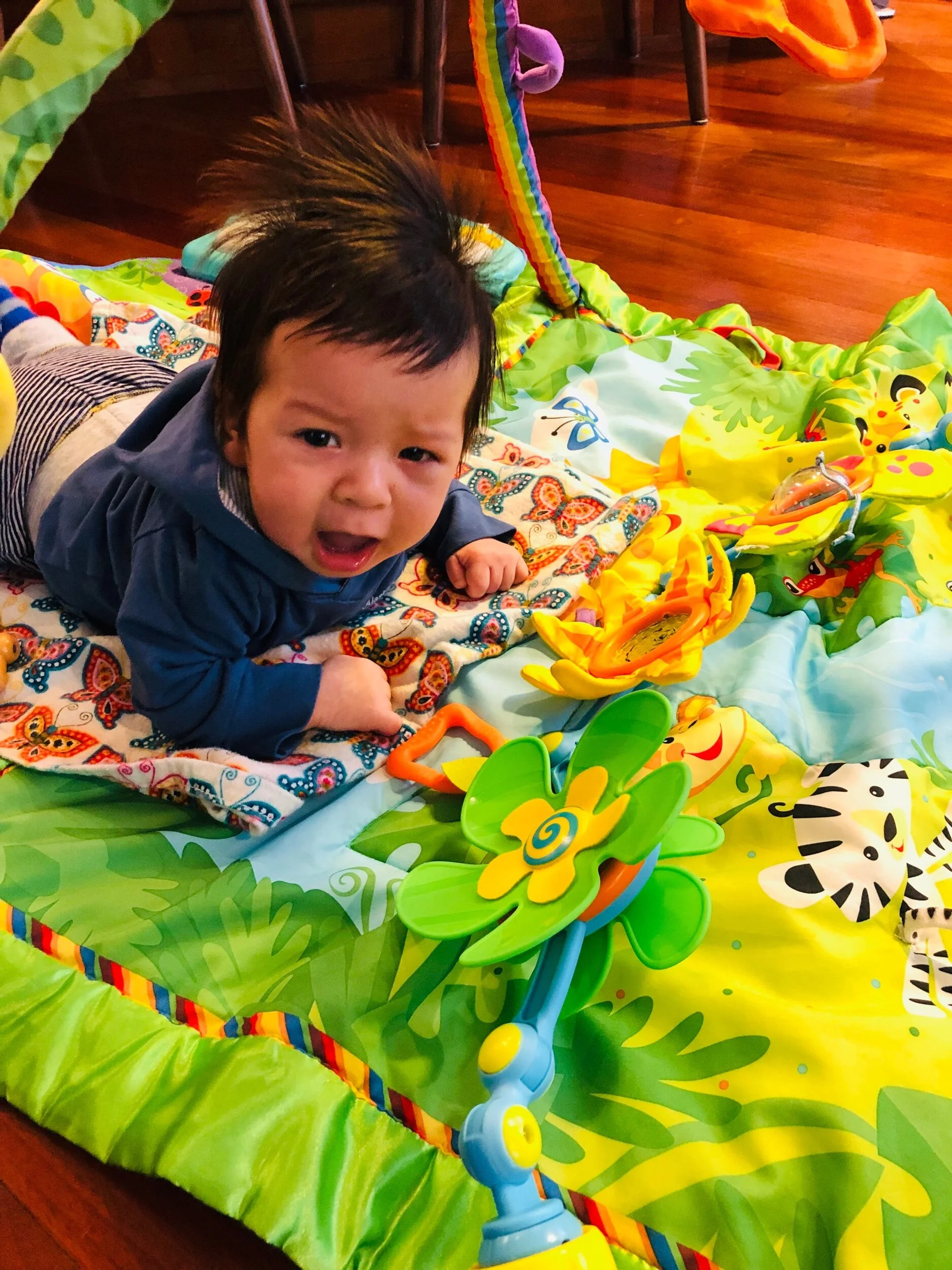 (Let’s not forget his hair)