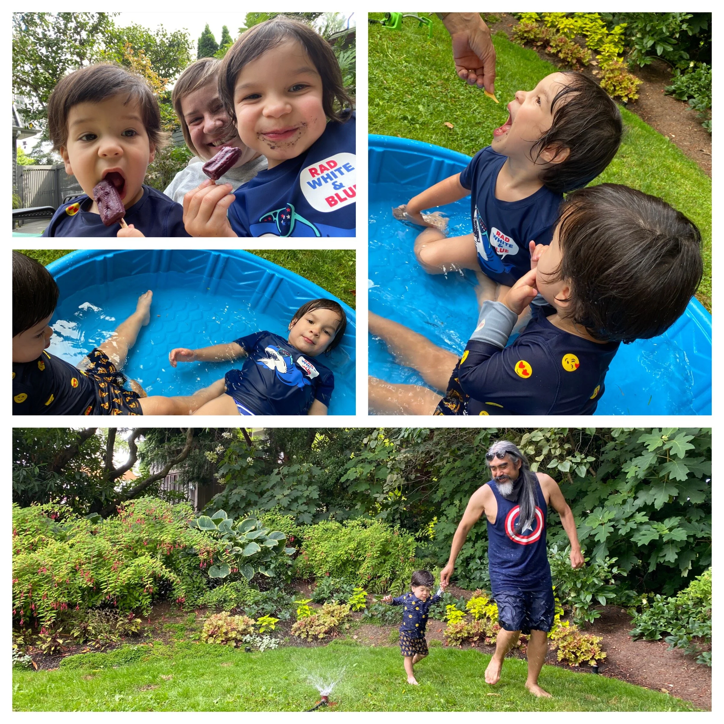 Popsicles and poolside snacks
