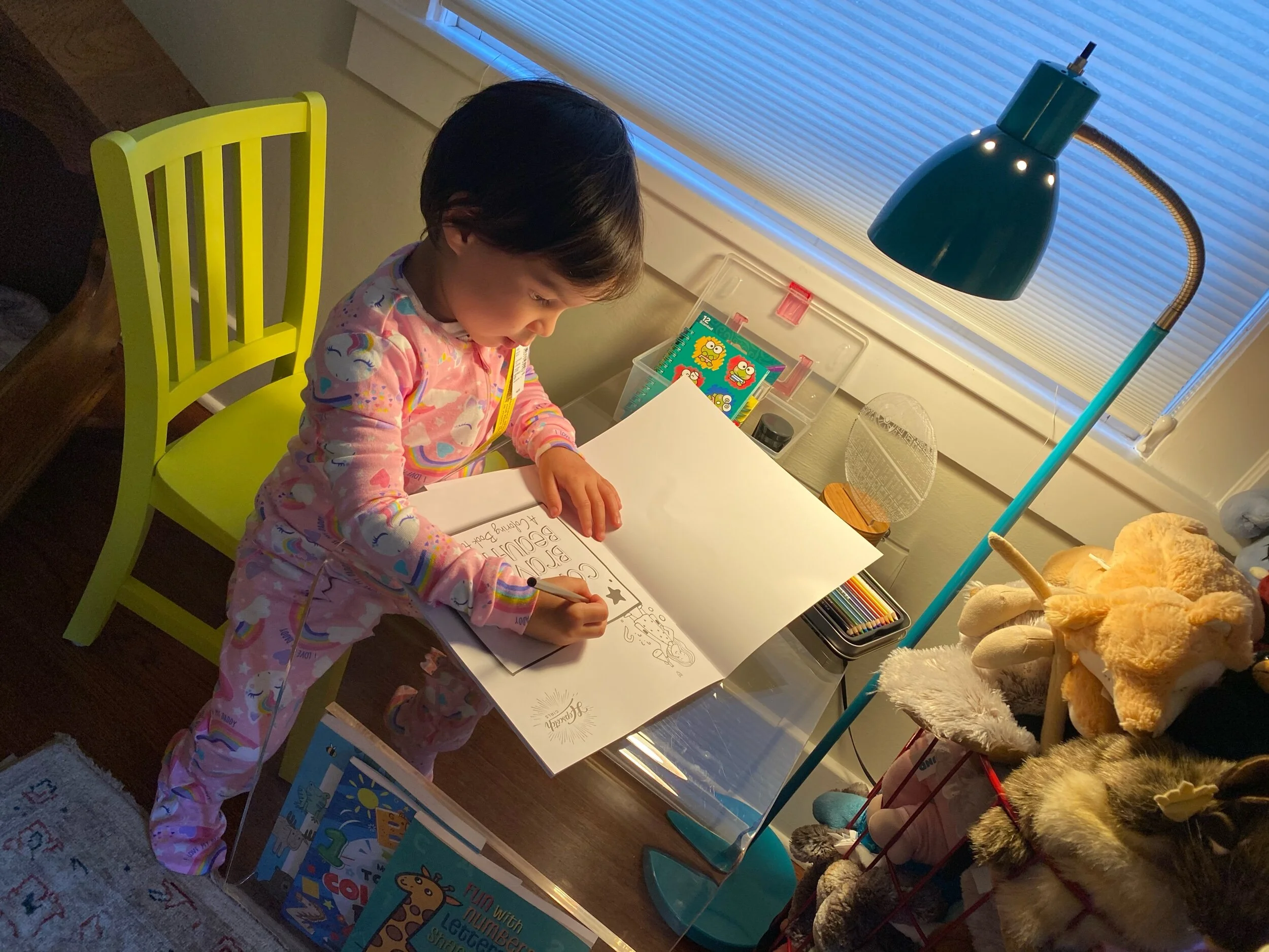 An art station of her own