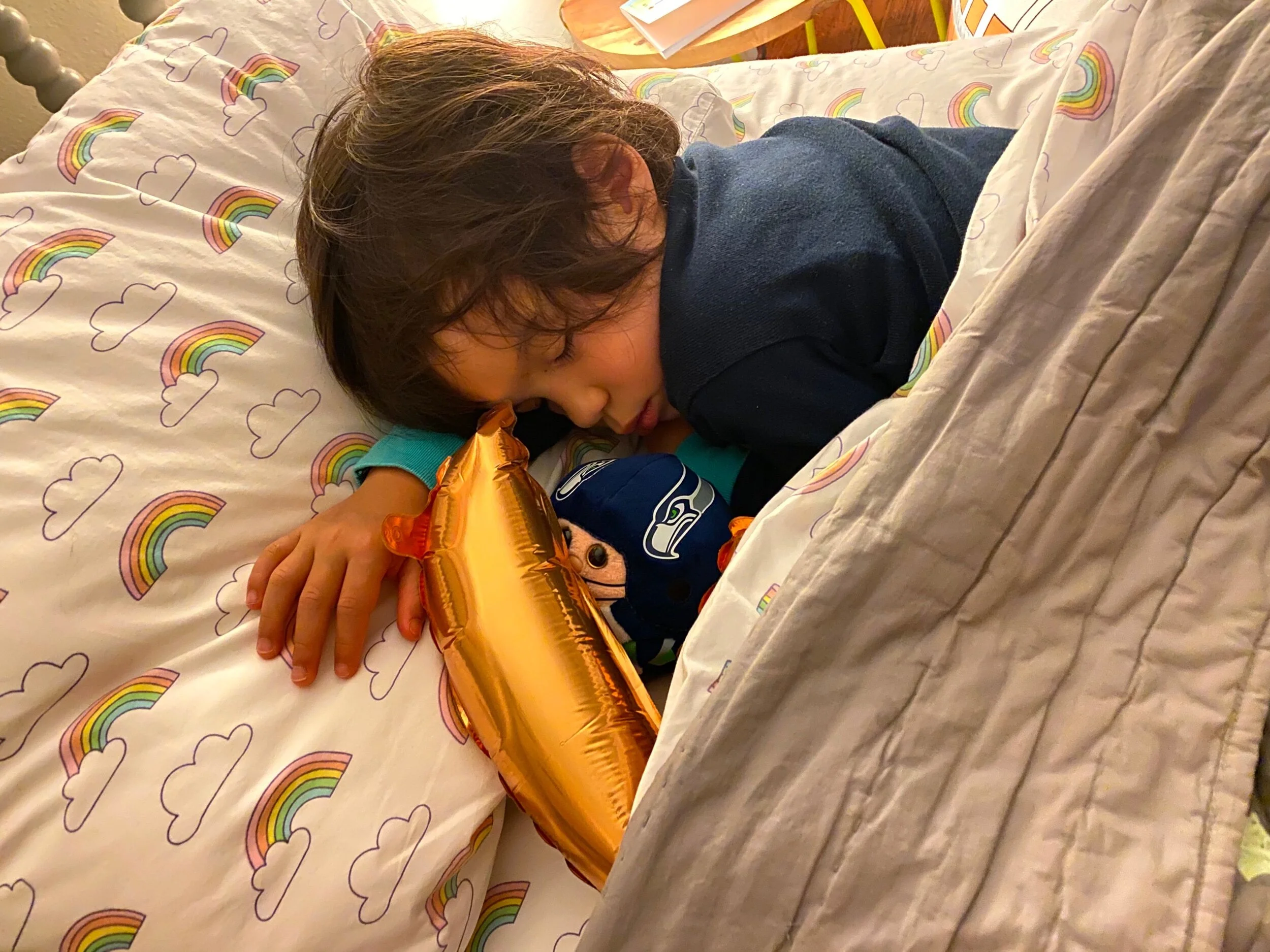 Decidedly four years old