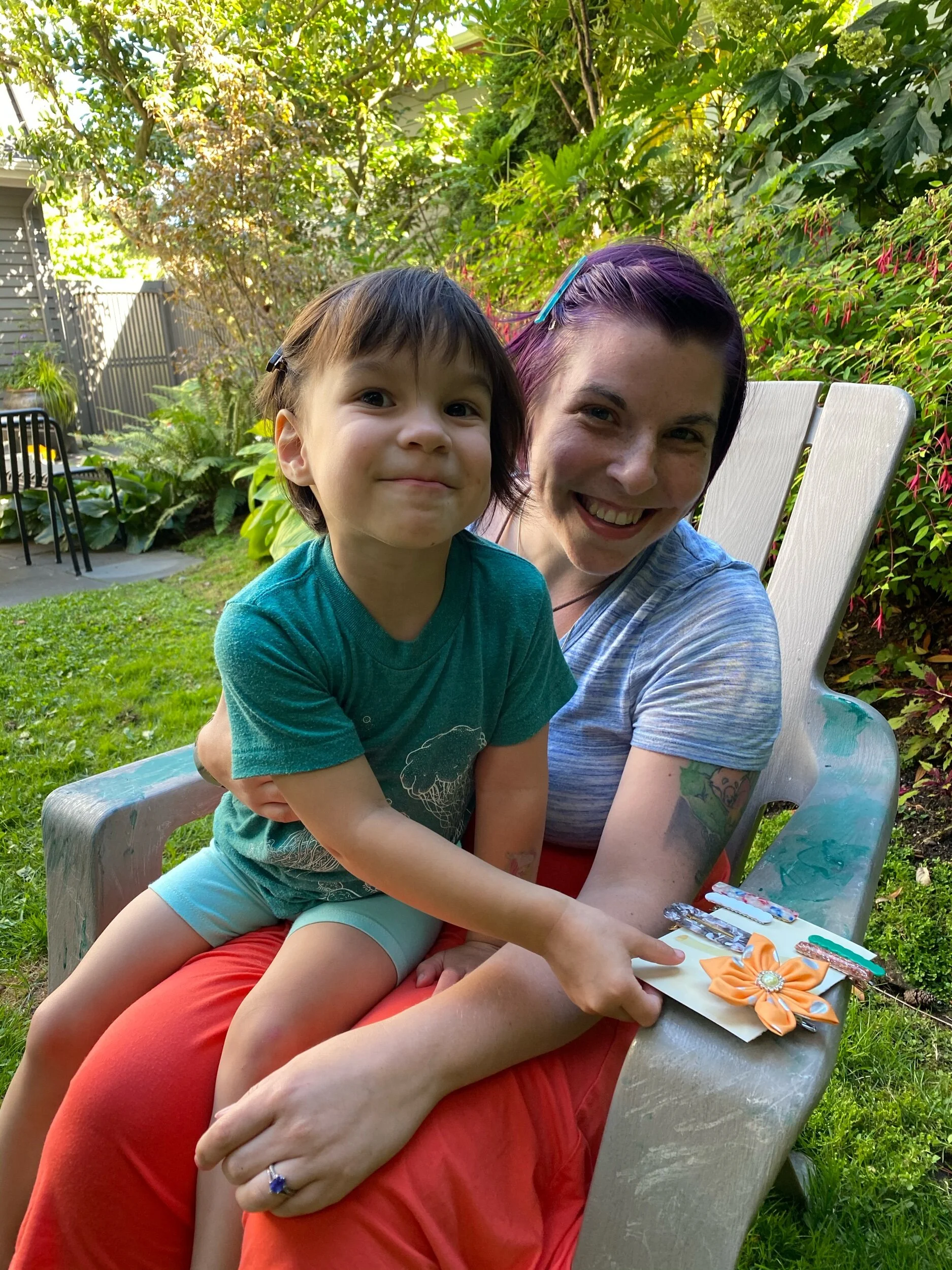 Barrettes with Baylie