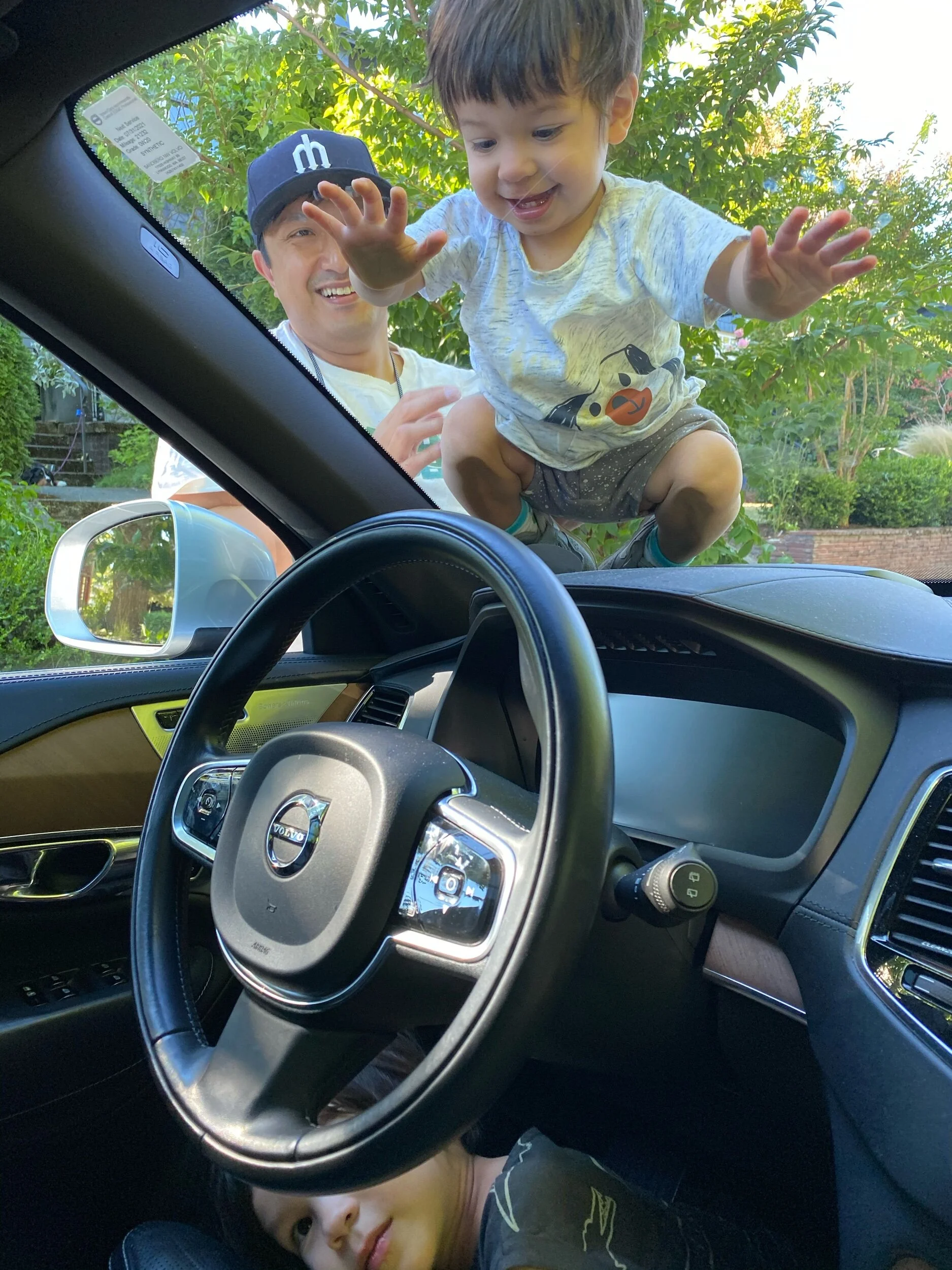 Stunt double practice