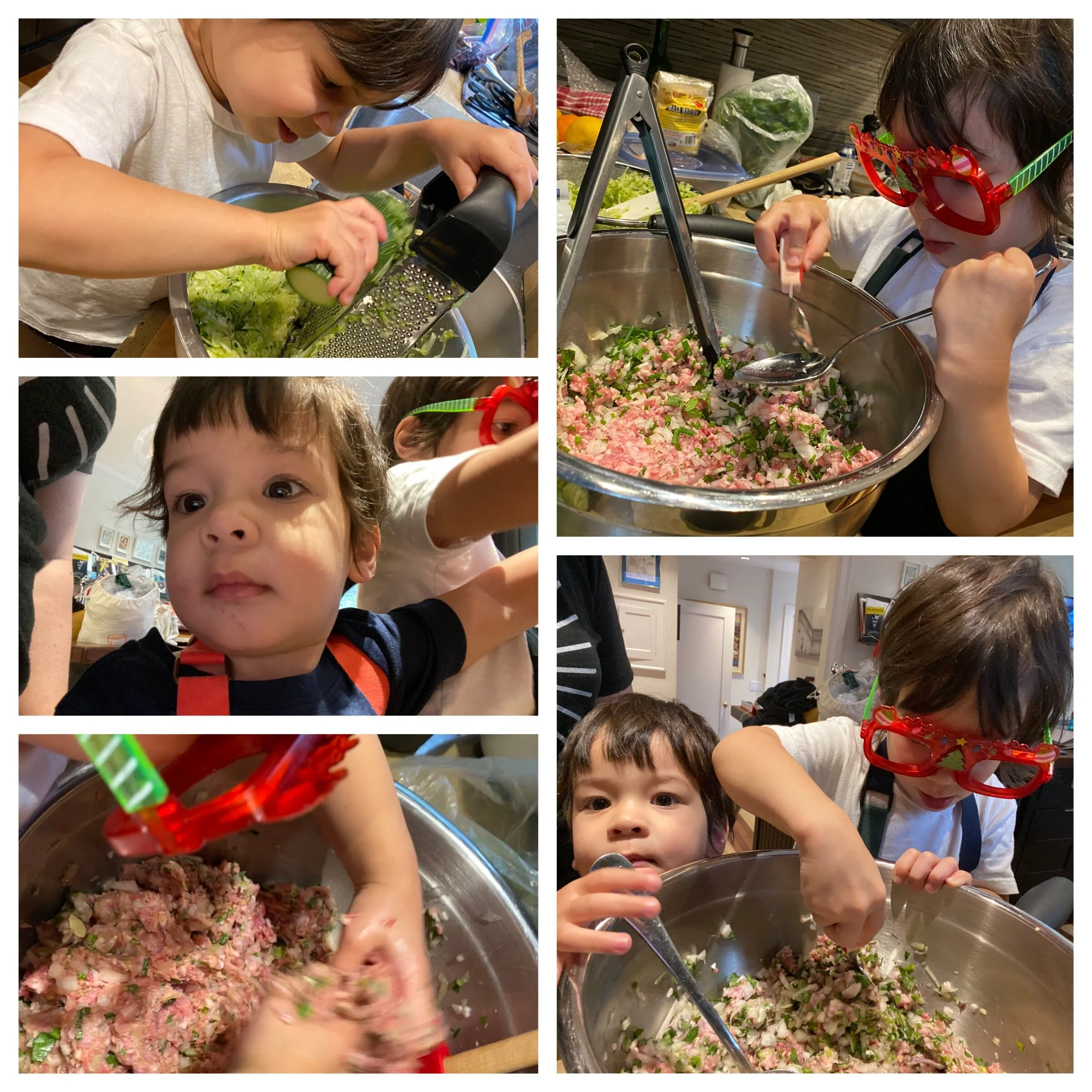 We actually made meatballs