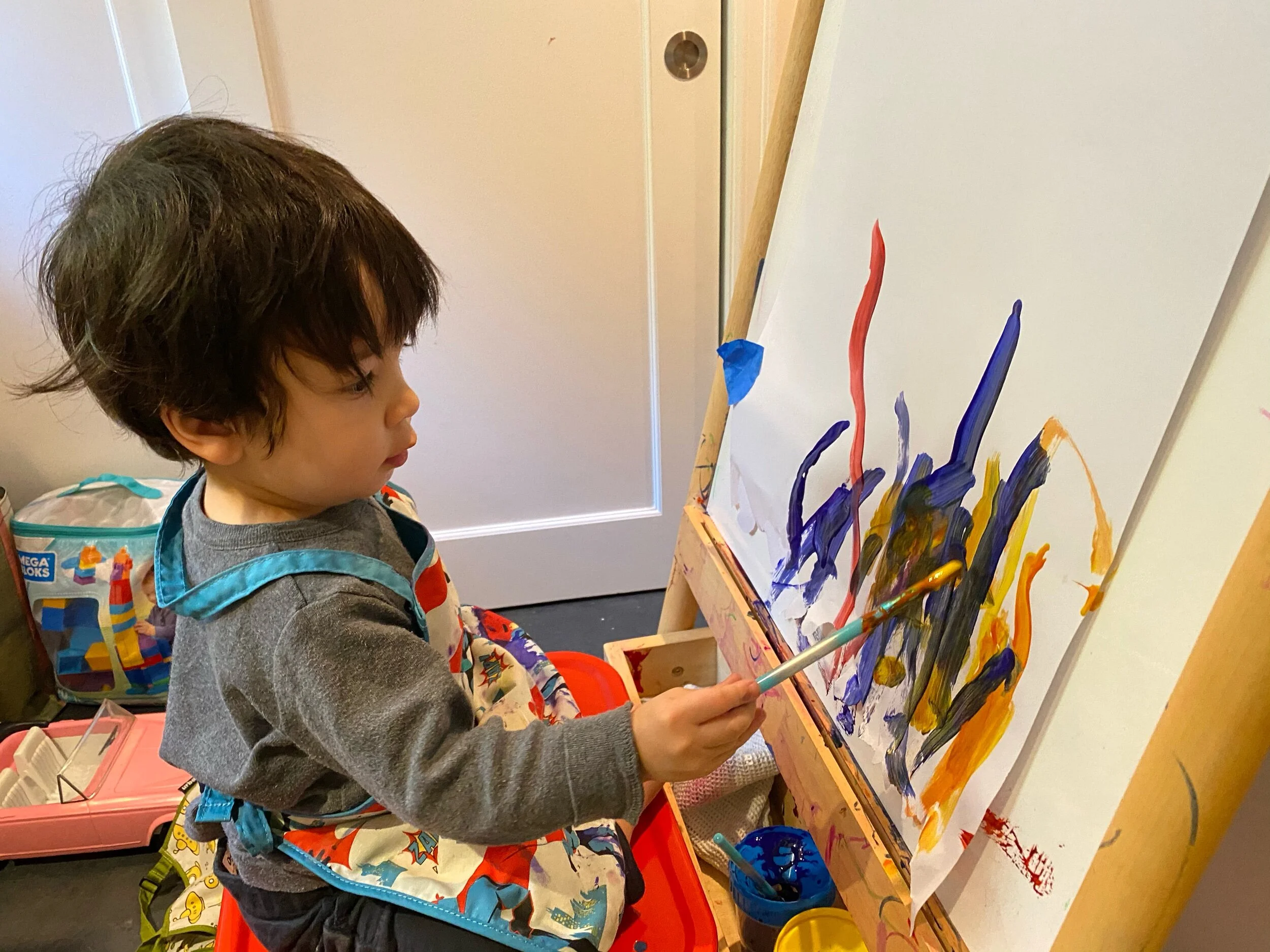 Rauschenberg in the making