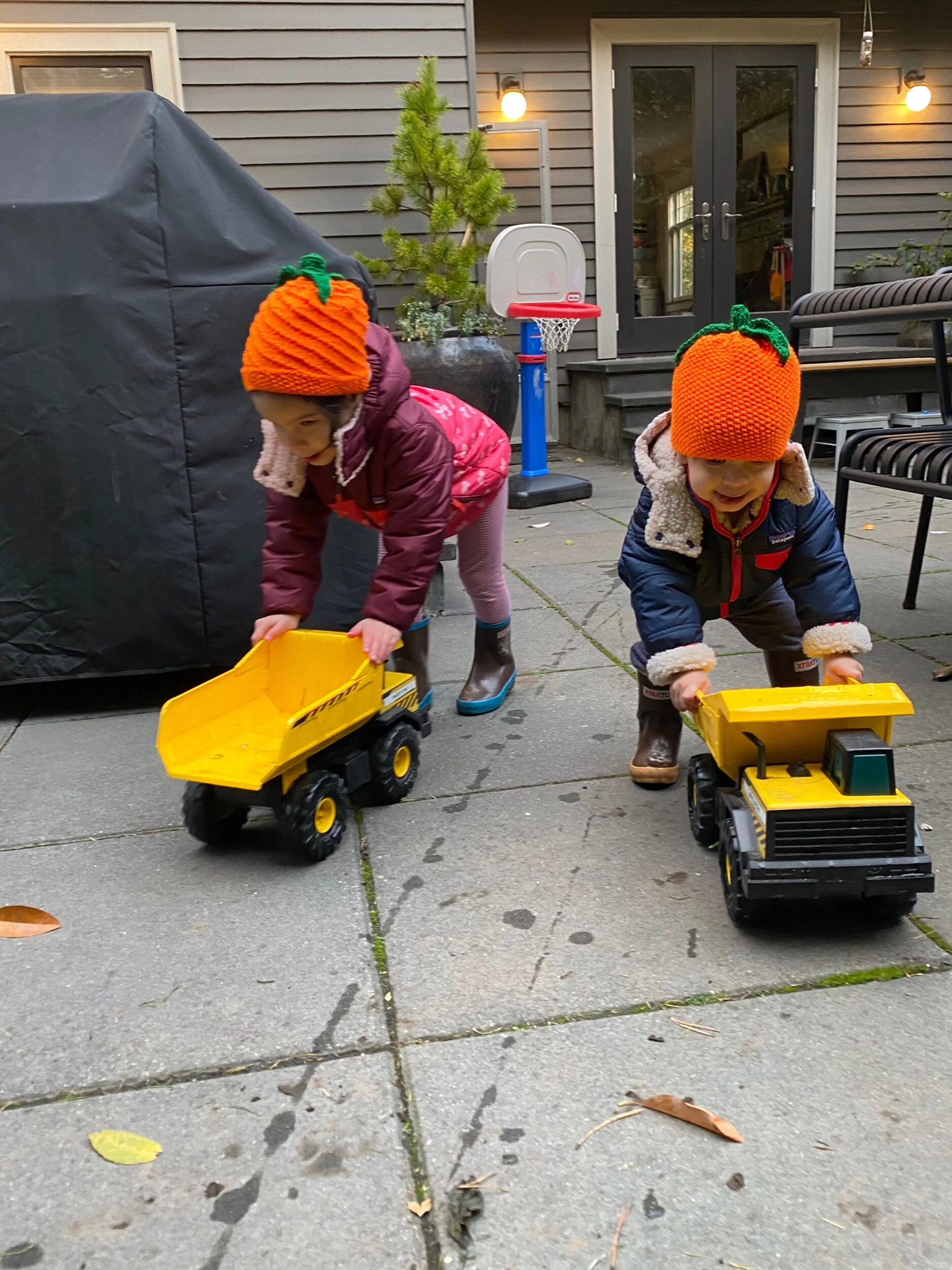 Pumpkin hats