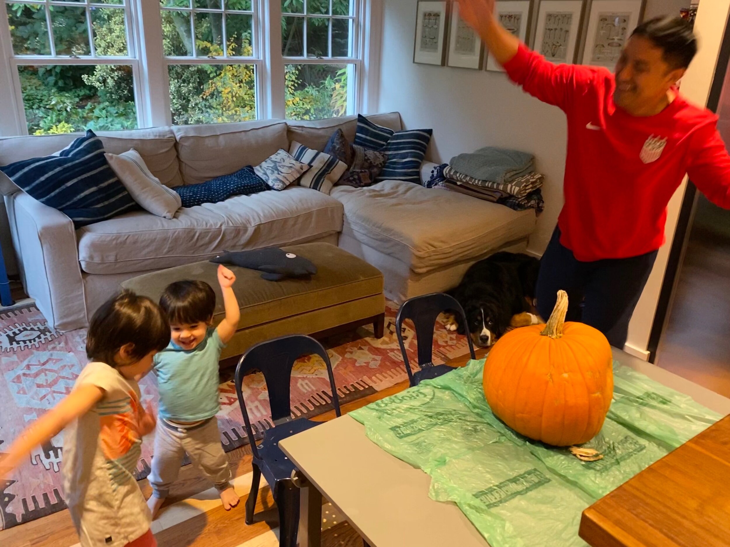 Pumpkin carving pre-funk