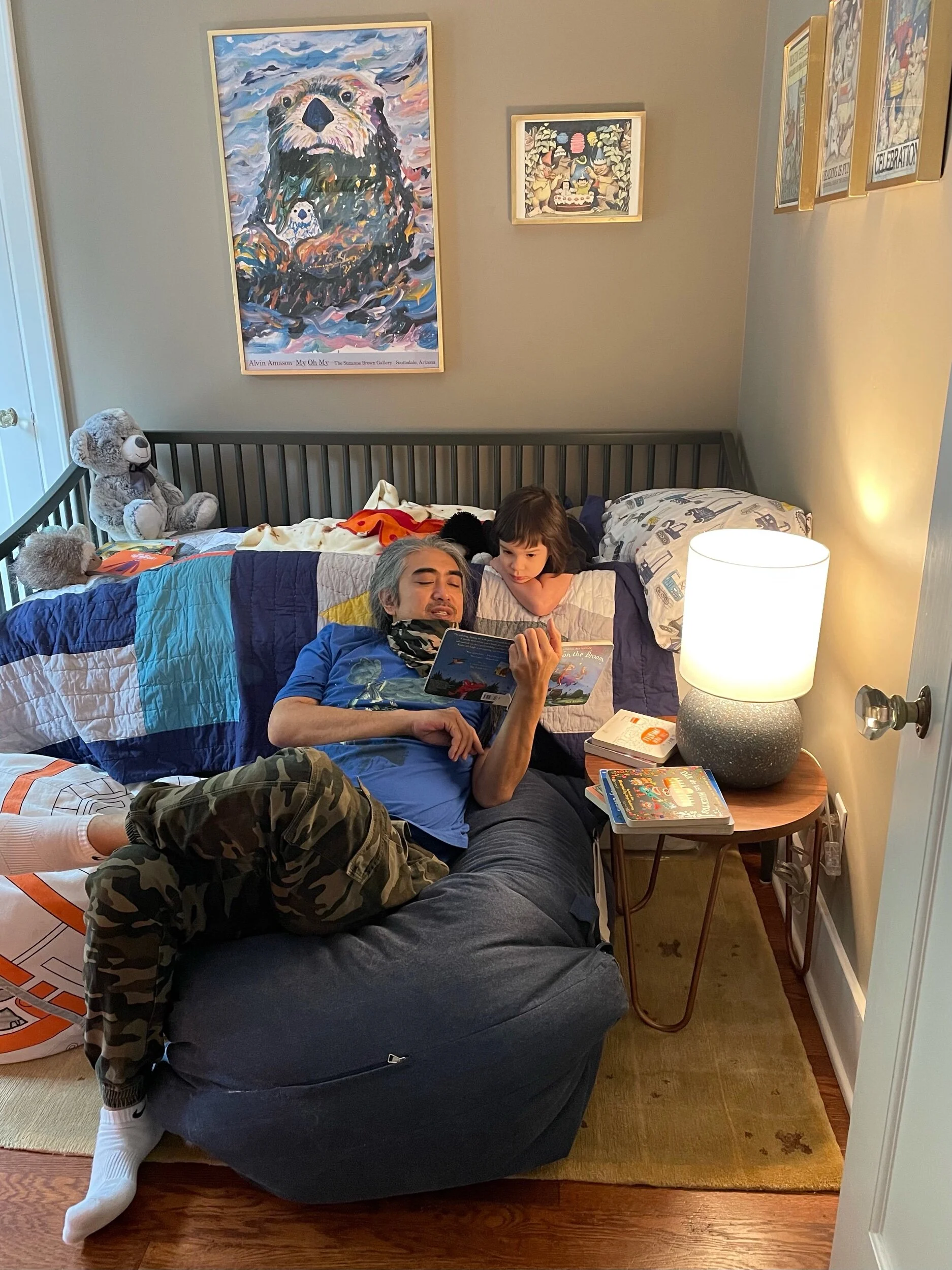 Wait, who’s bedroom is this?