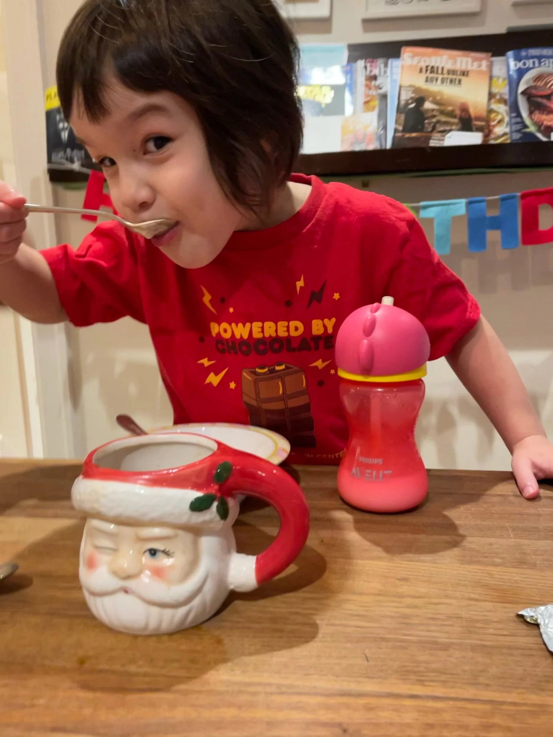 Powered by (hot) chocolate