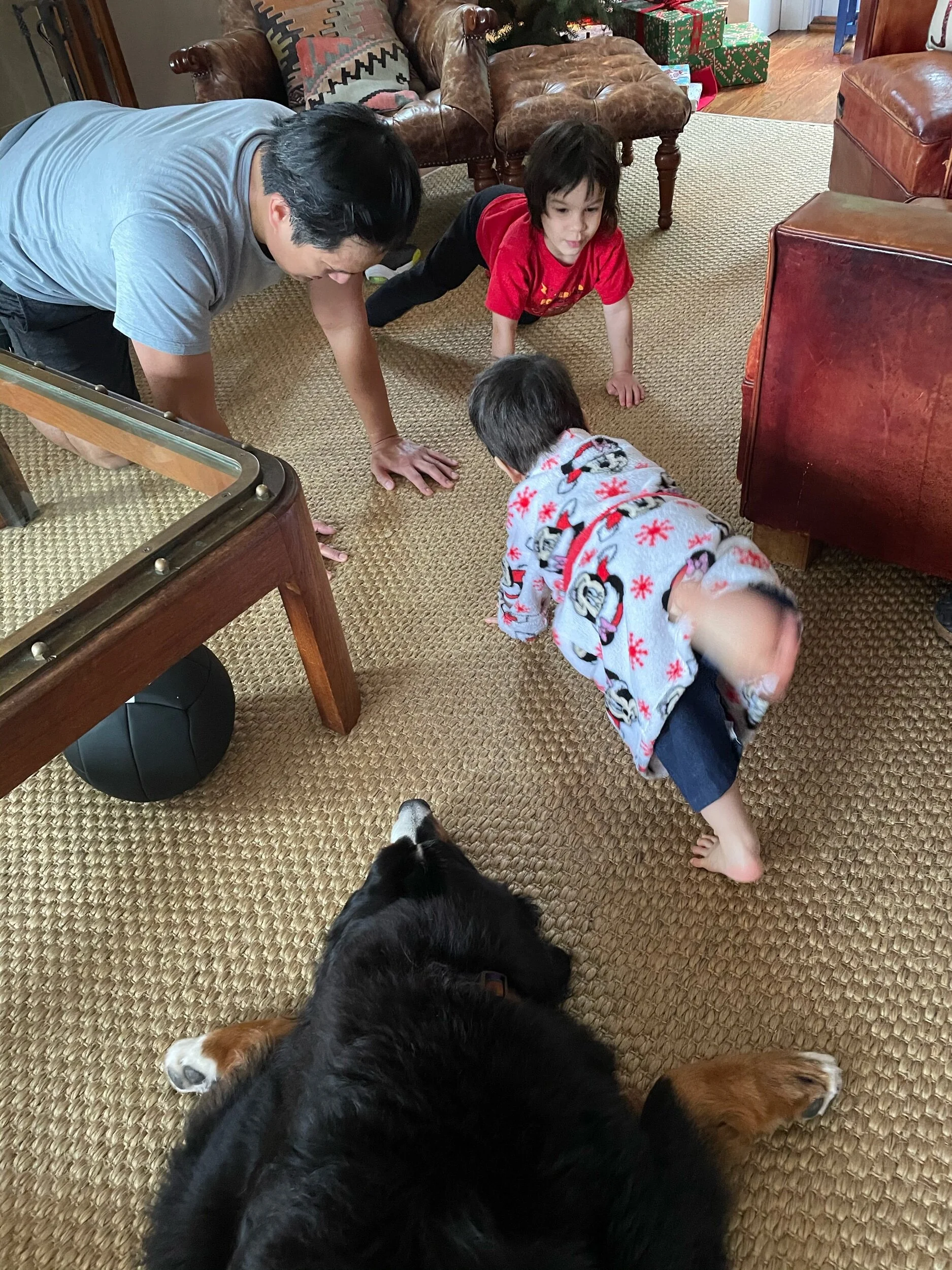 Finishing stretch sesh