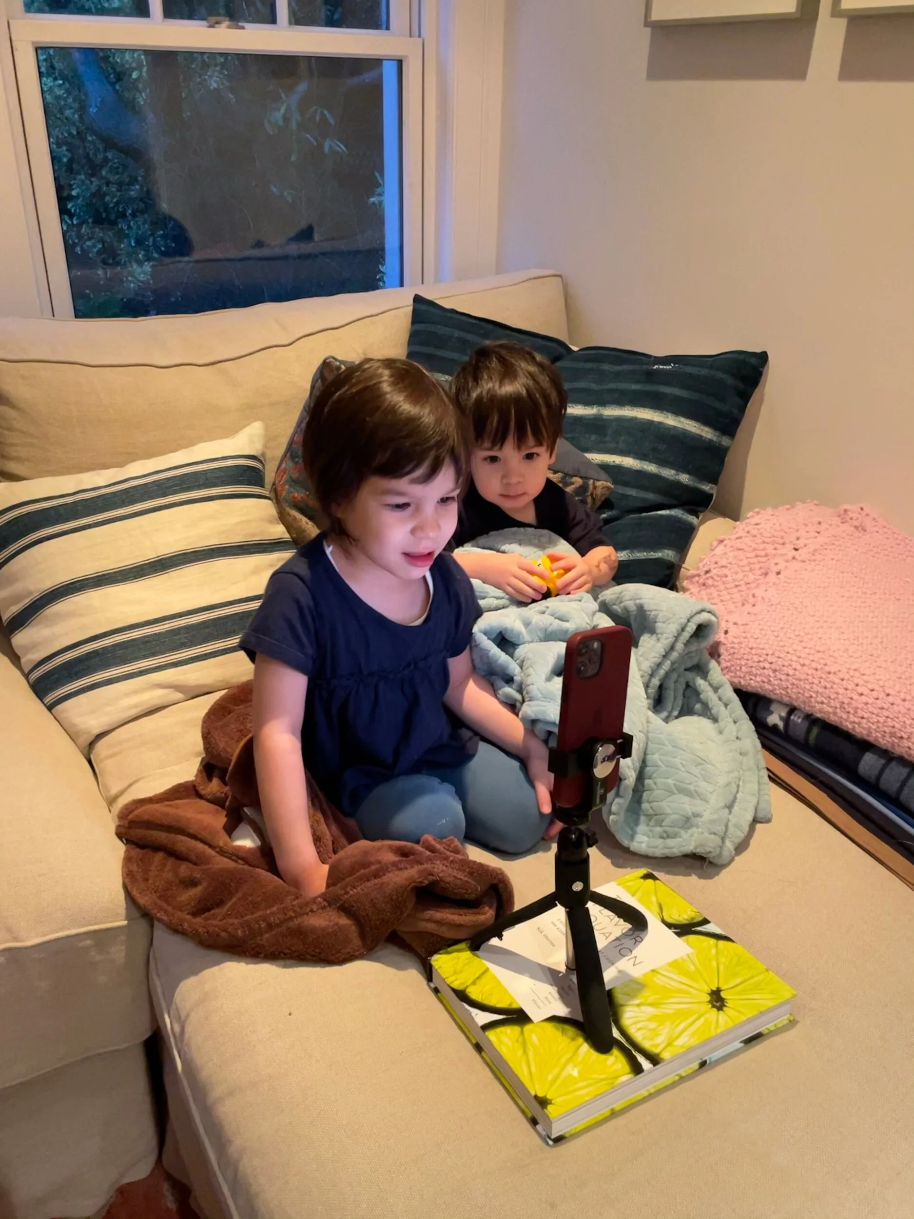 Yucky day, cozy reading