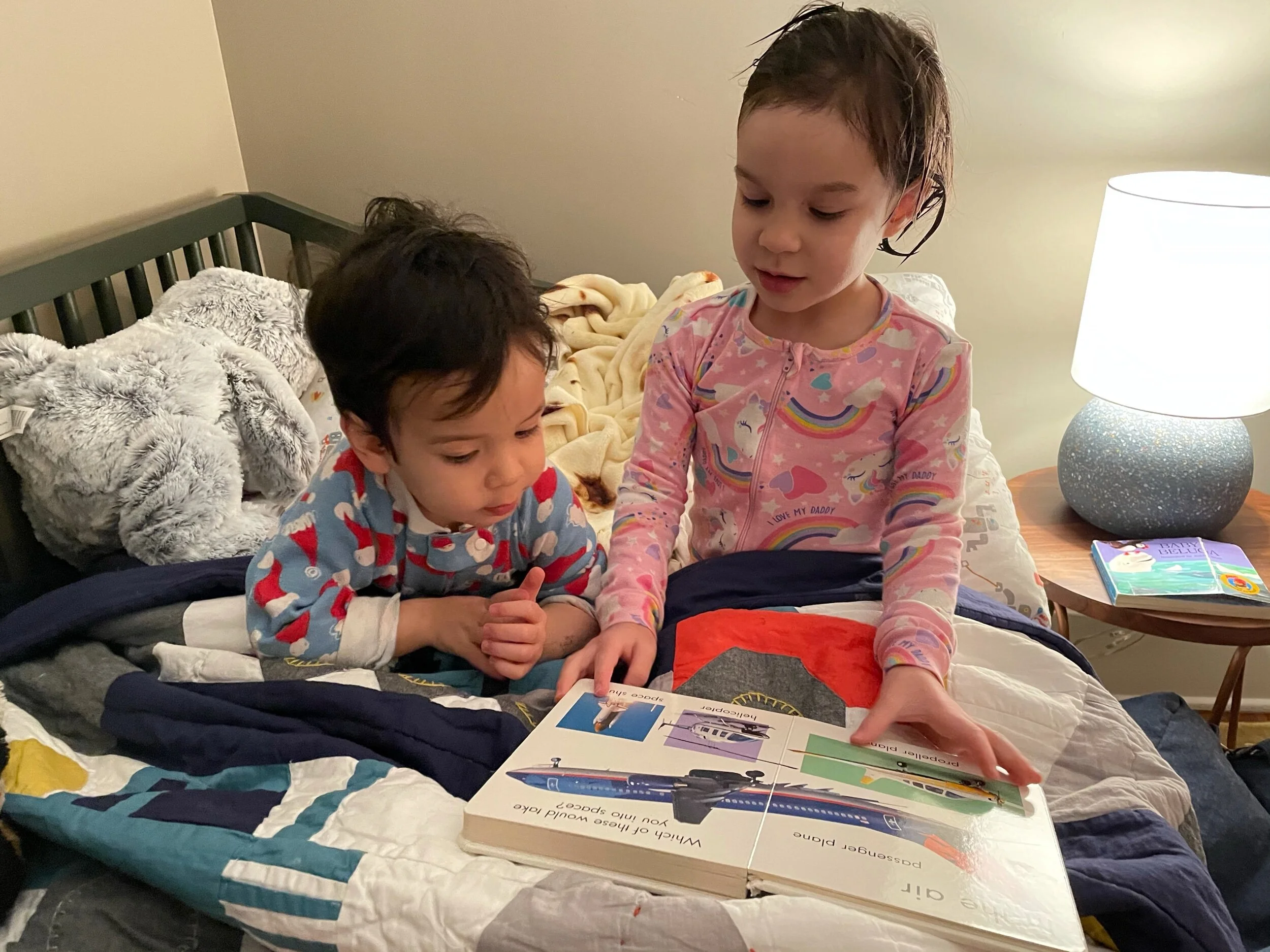 “Which one goes up in space?”