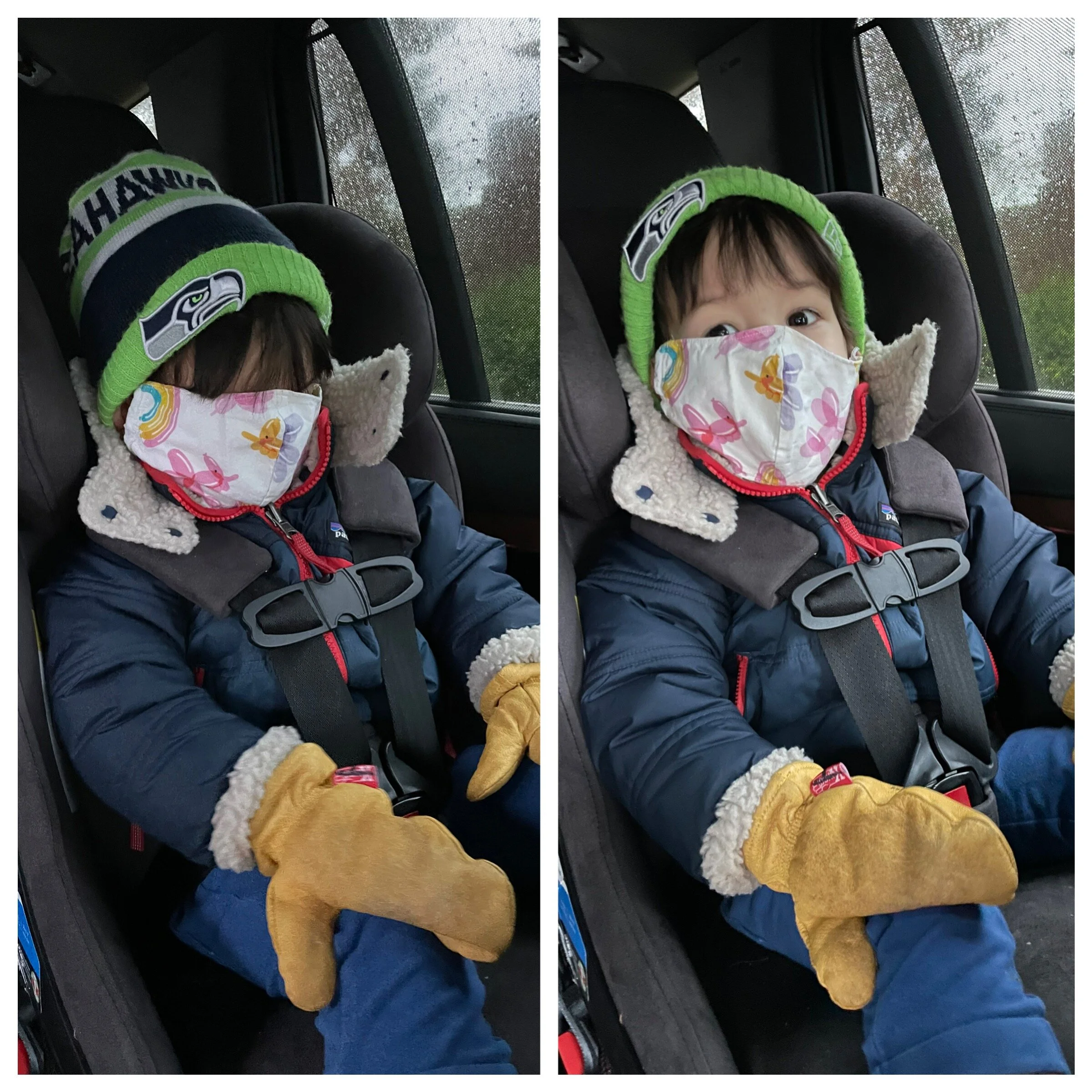 Peekaboo, the pandemic version