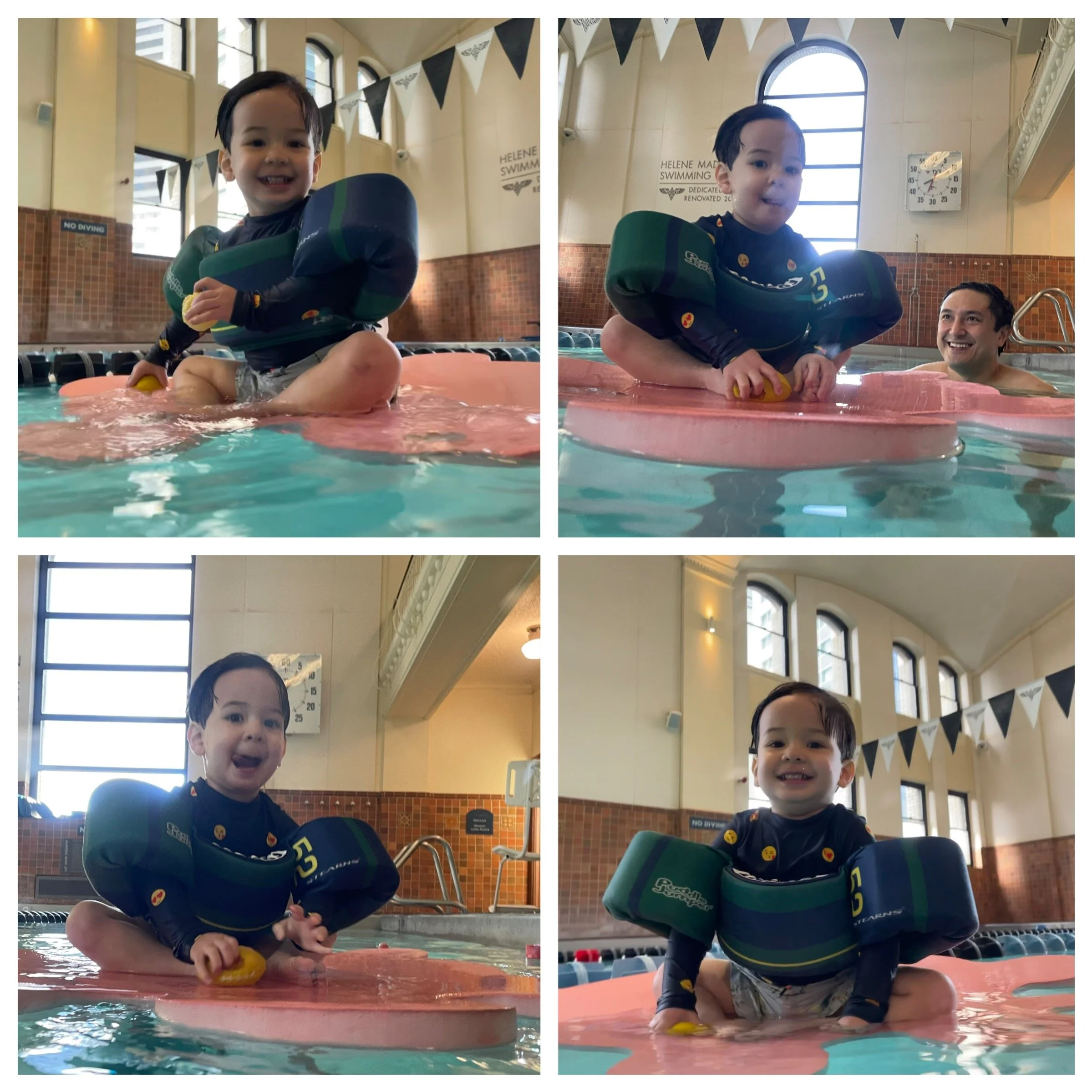 Above water practice