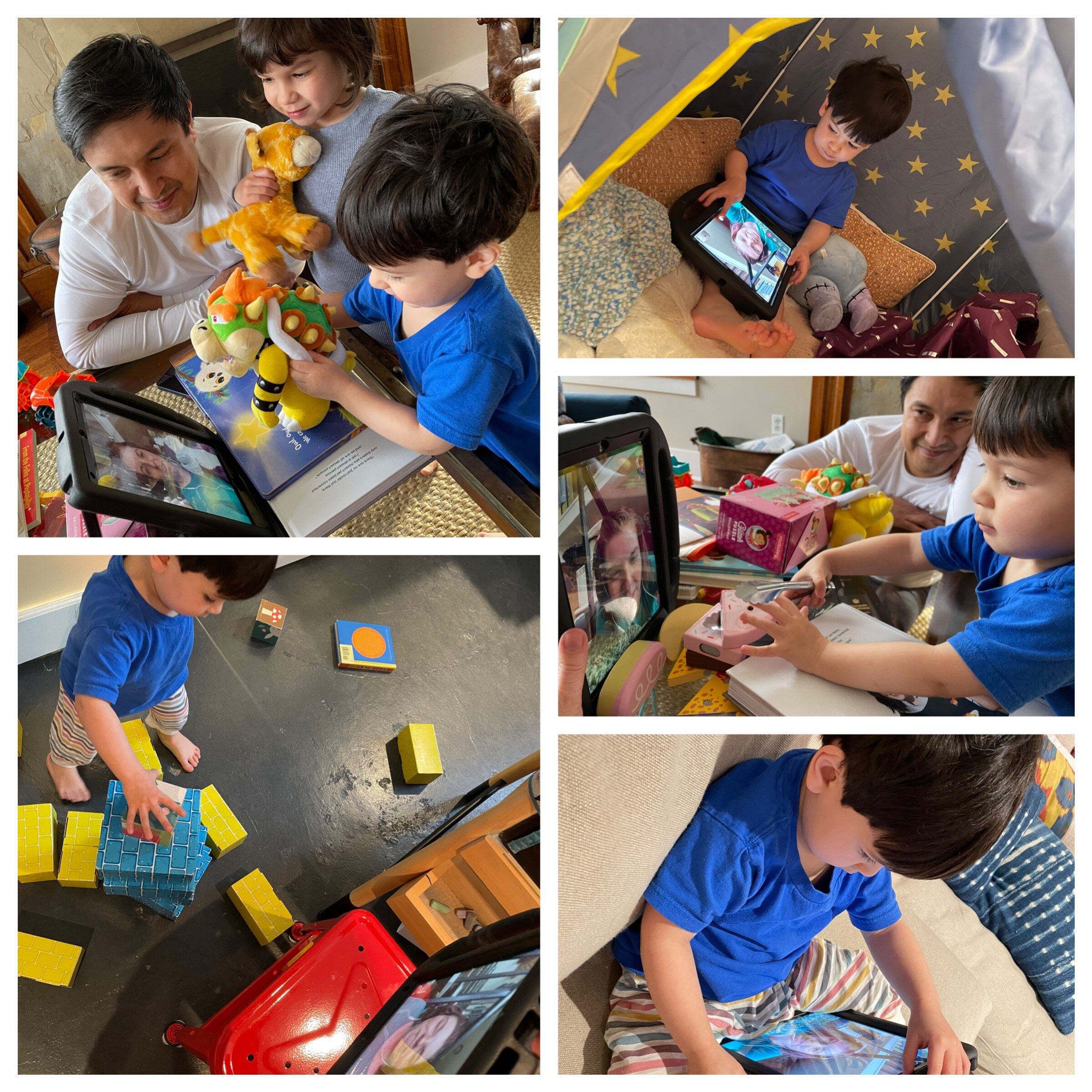 FaceTiming with Baylie