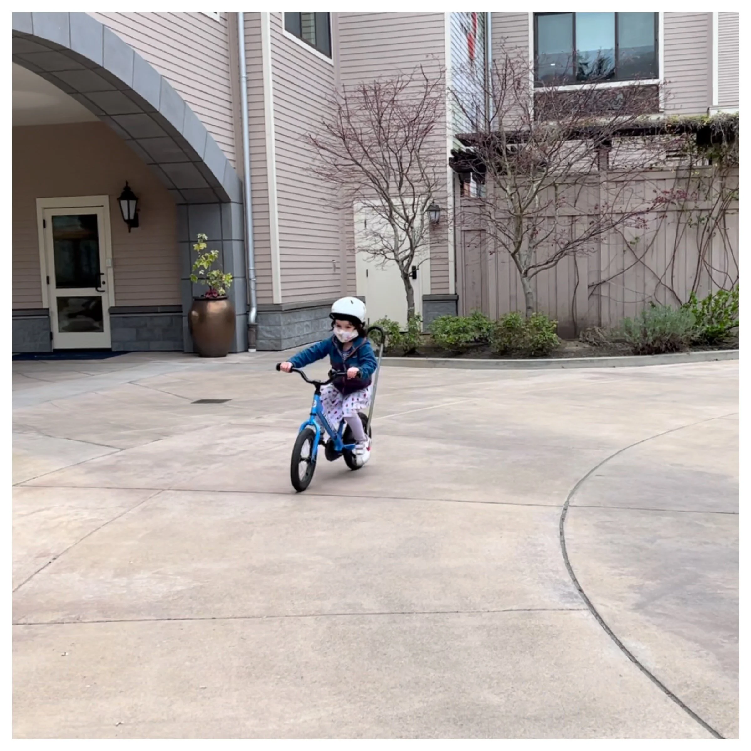 We have a bike rider!