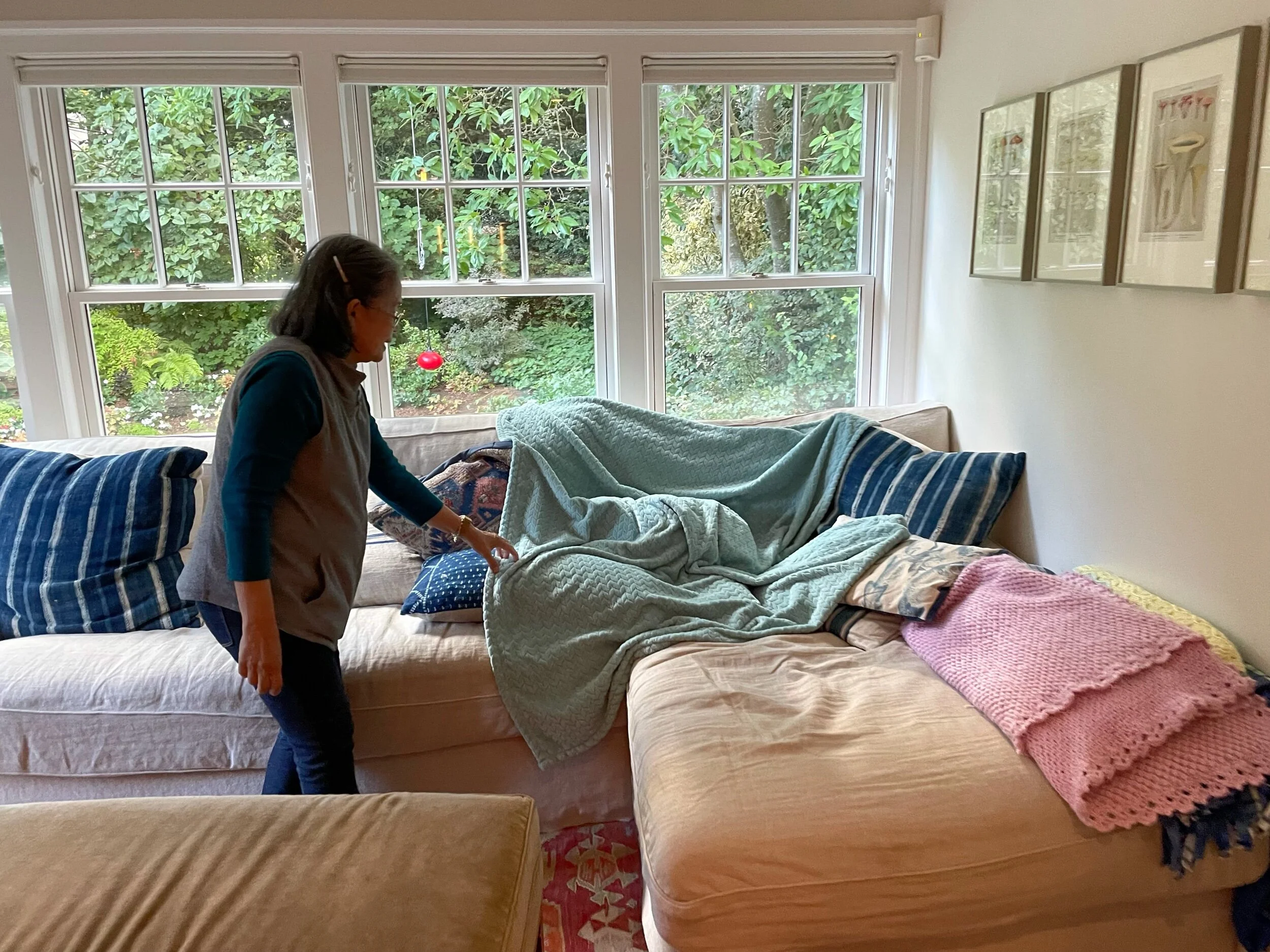 “Green blanket!”