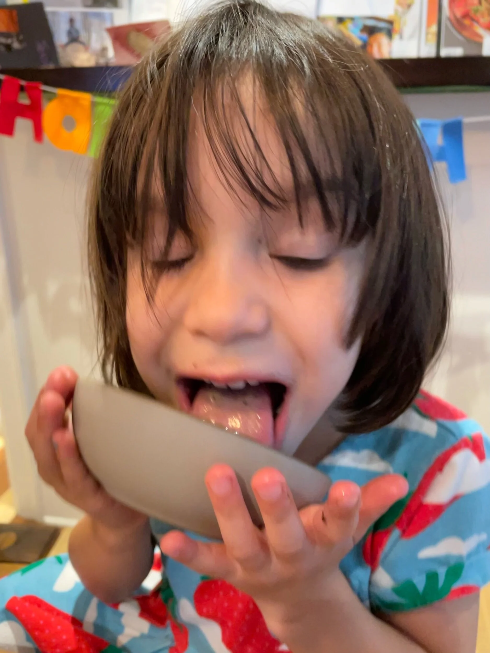 “Lick the bowl good”