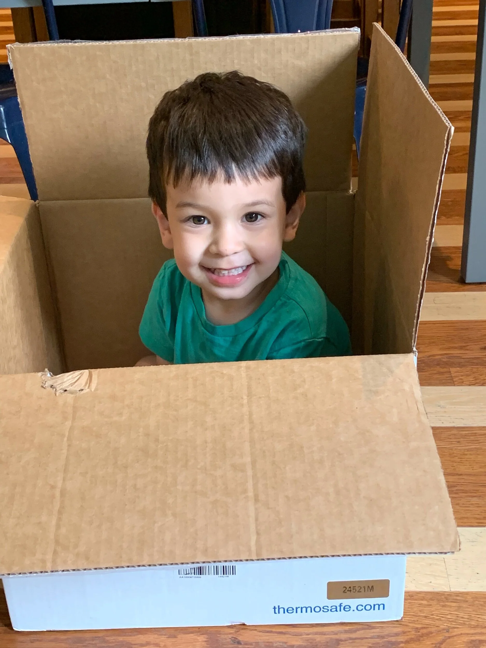Boy in a box