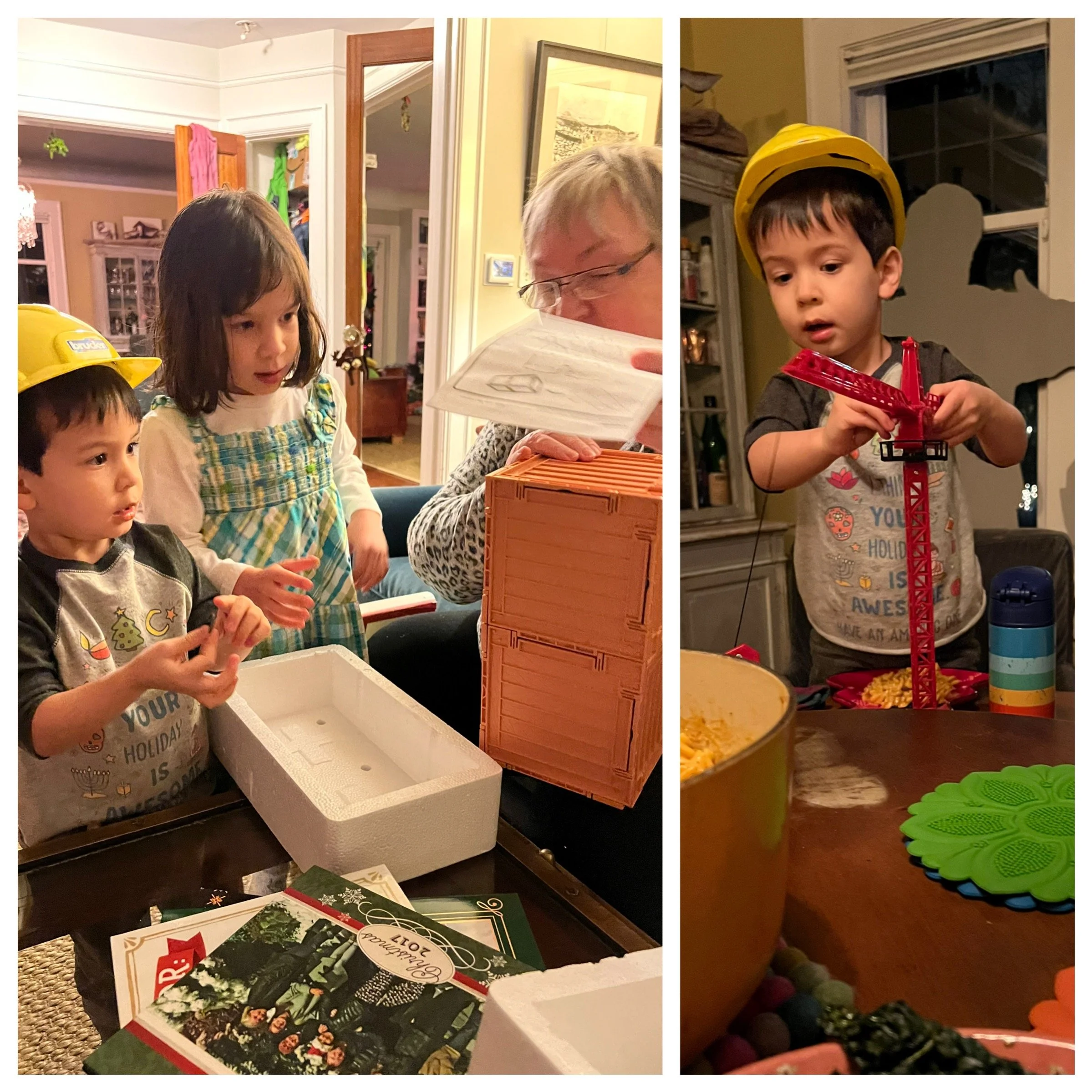 We went to the hardware store