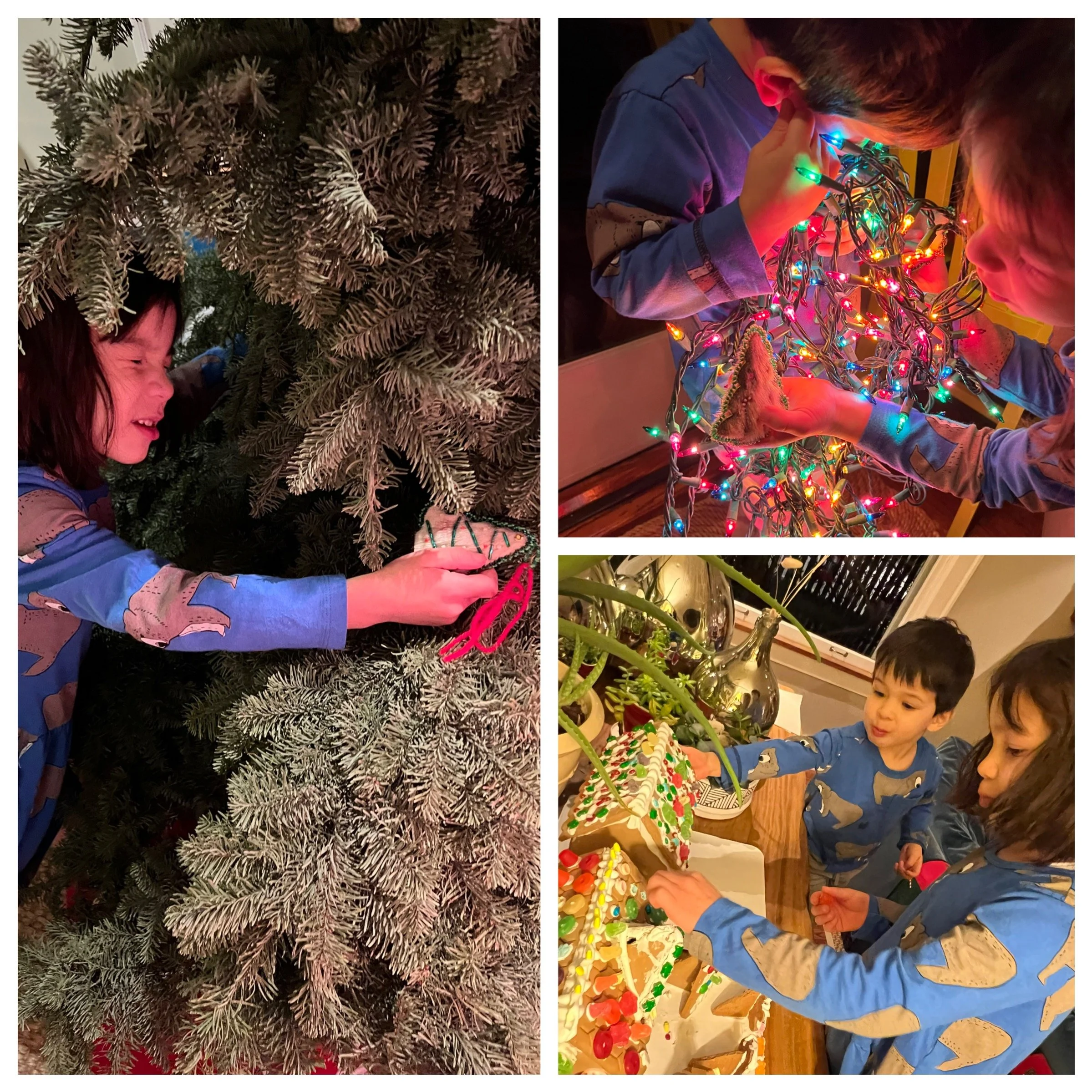 Hugging onto the holidays