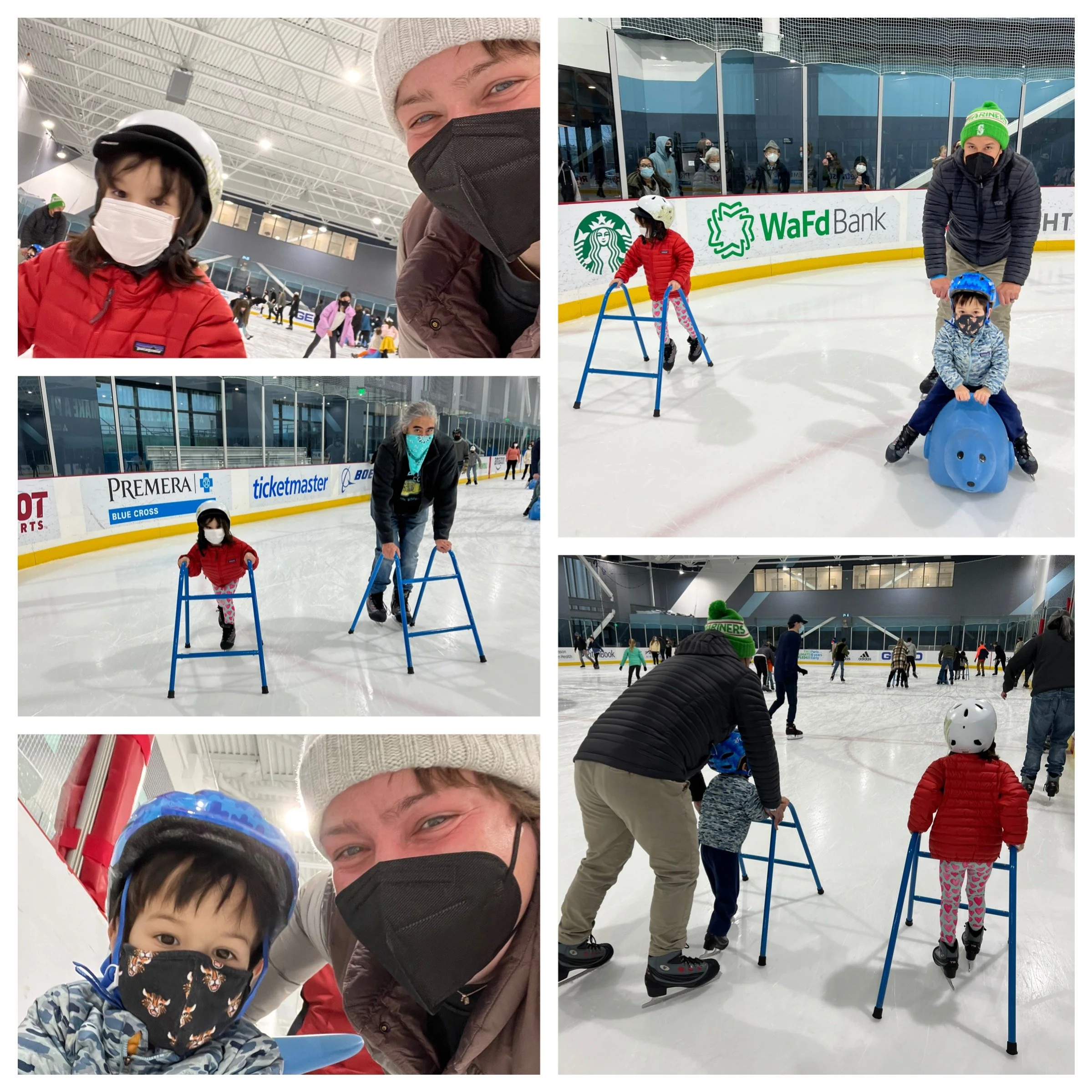 Round and round we went