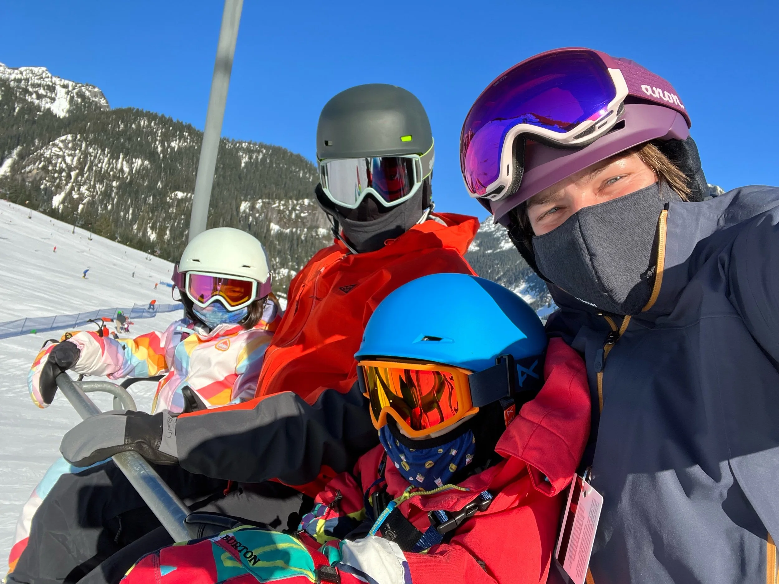 Magical day on the mountain