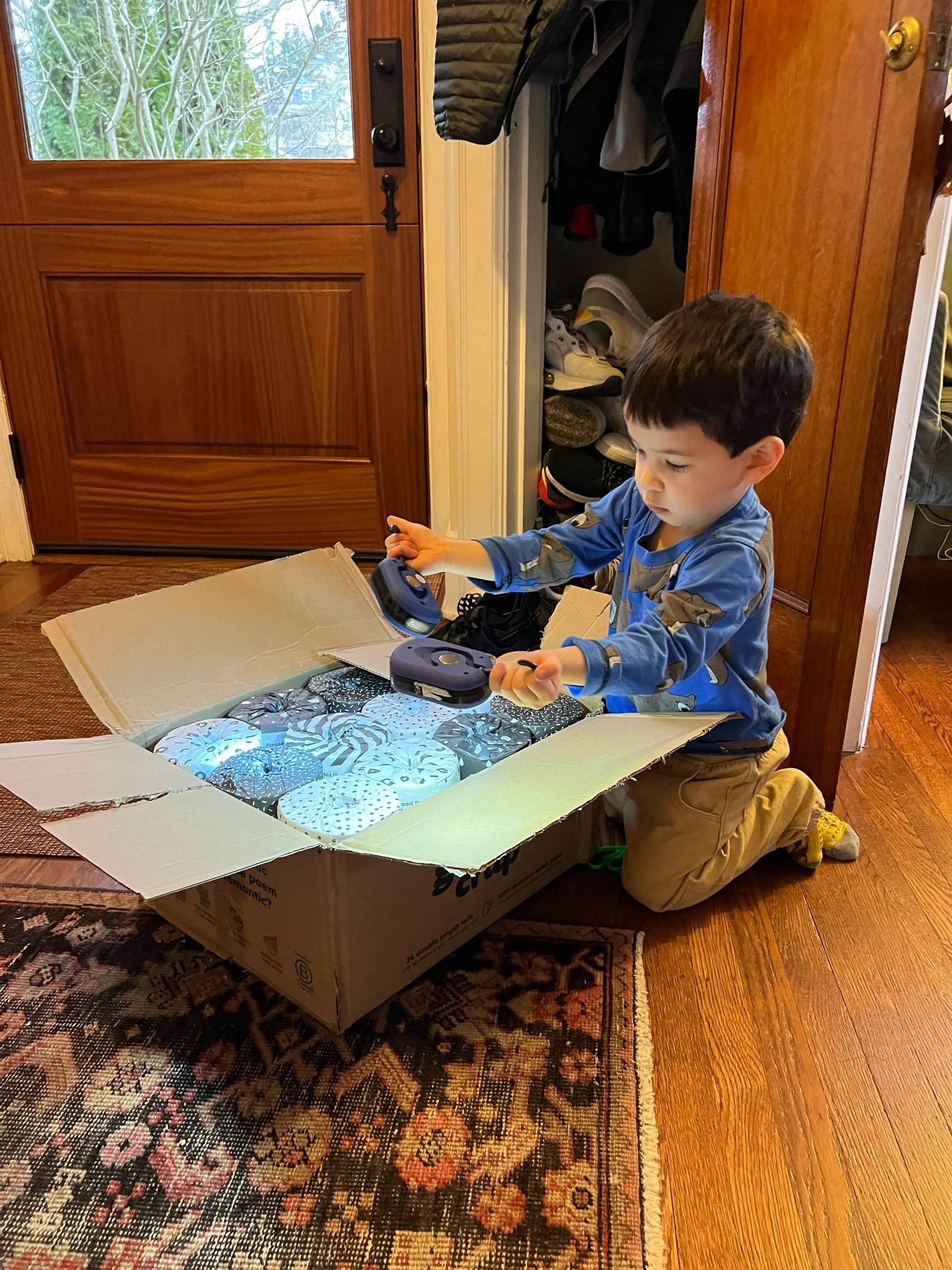 Toilet paper quality control