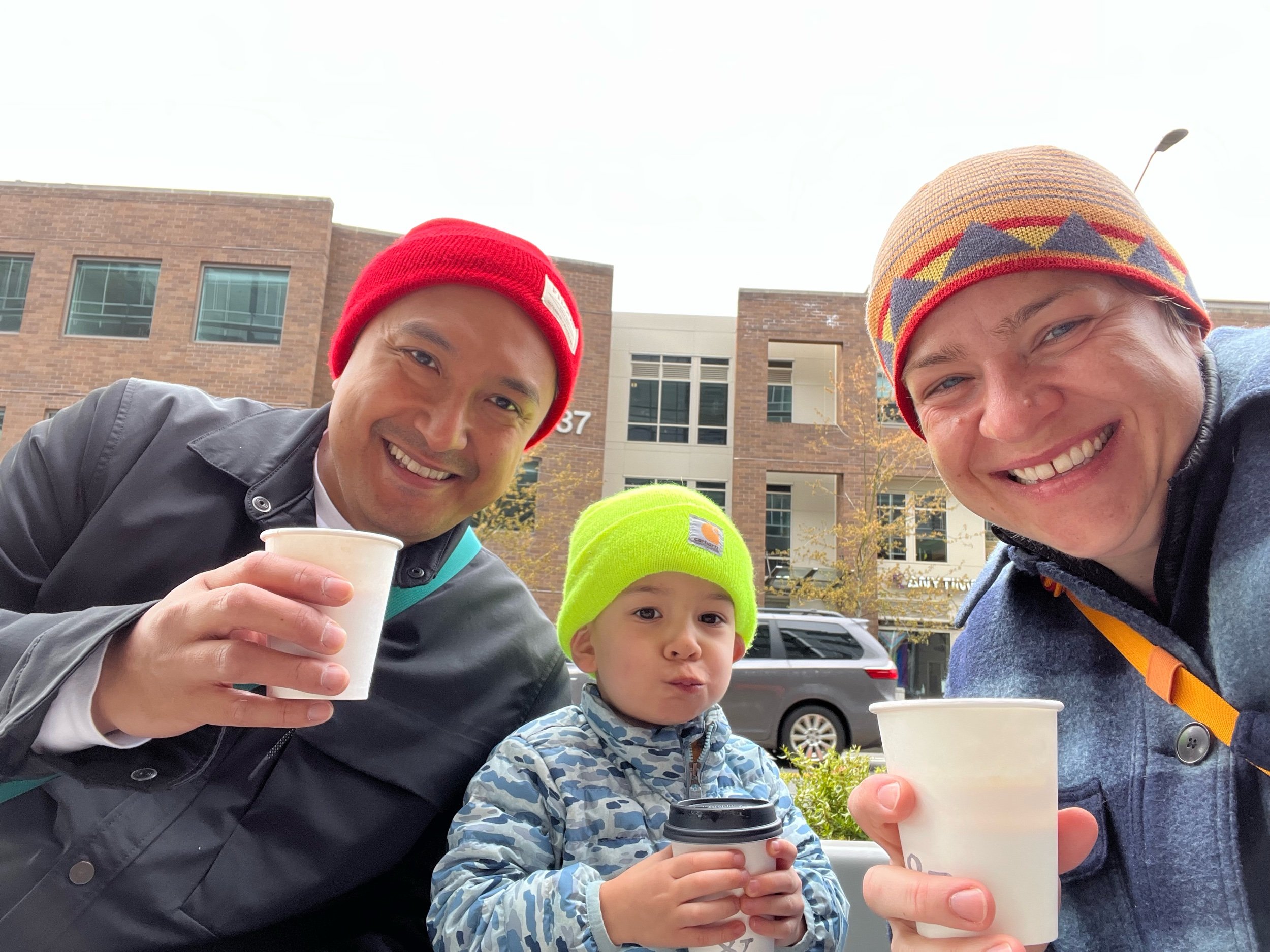 Whiling away during ballet