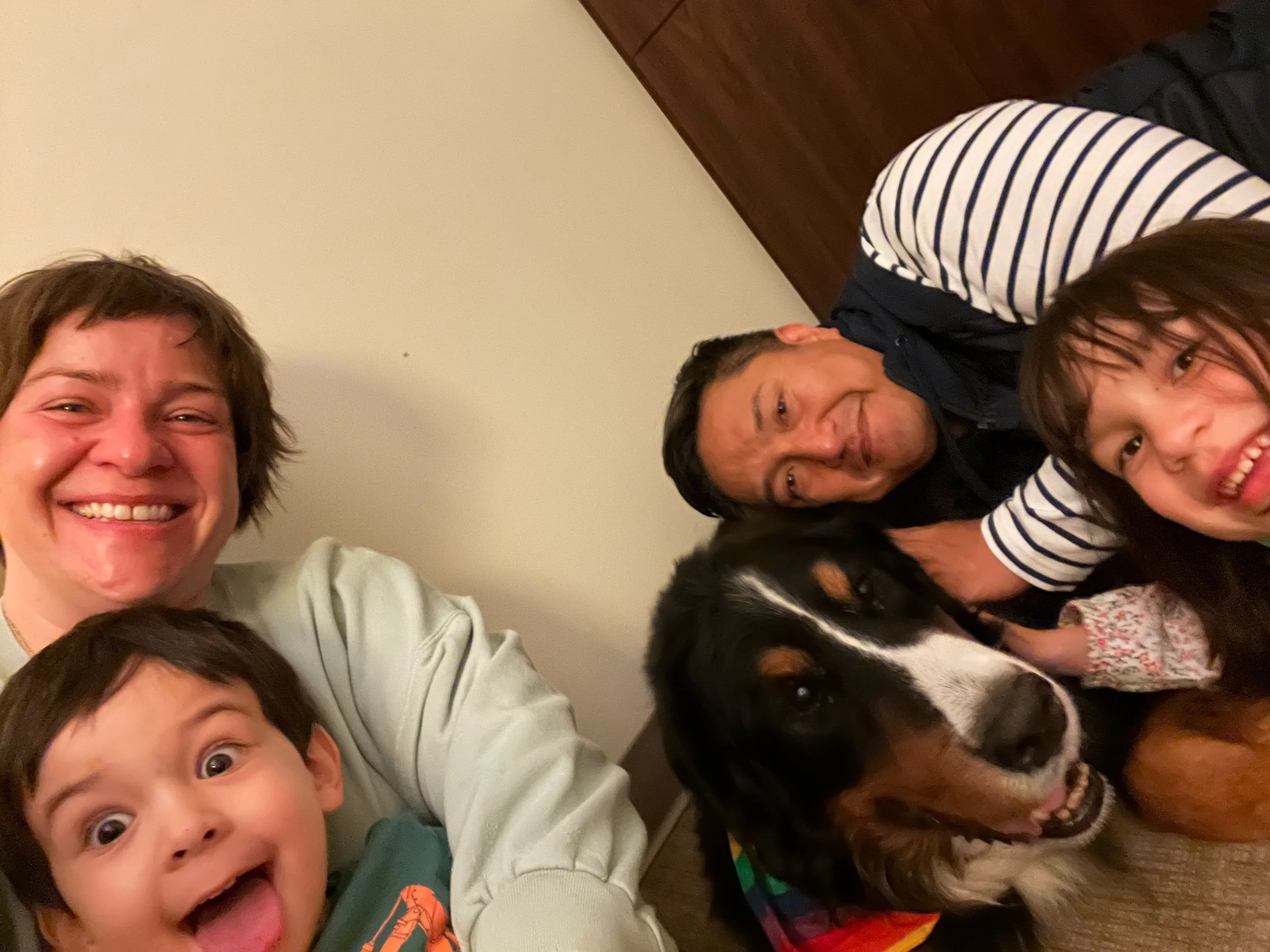 Last family photo with Lummi