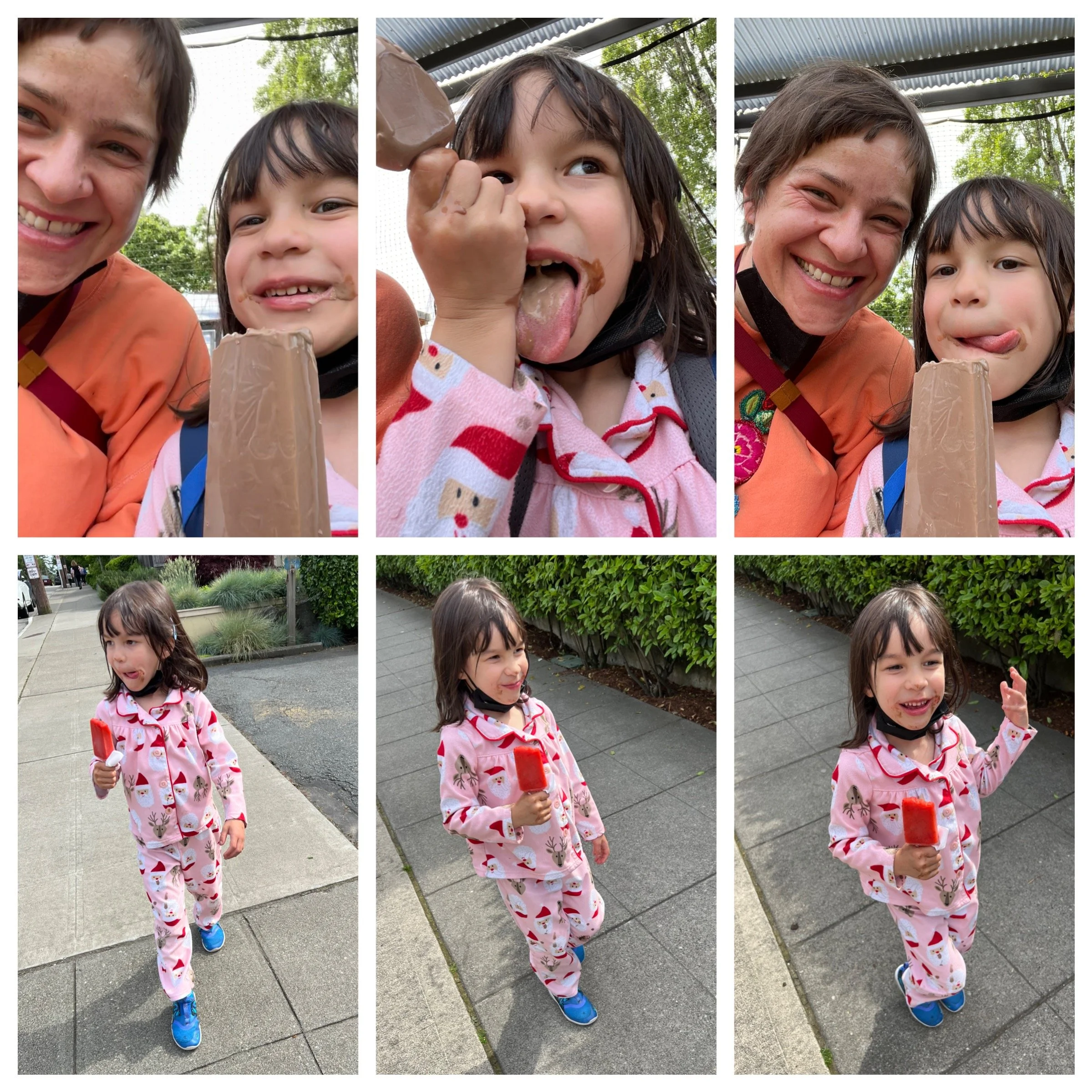 Pajamas and popsicles