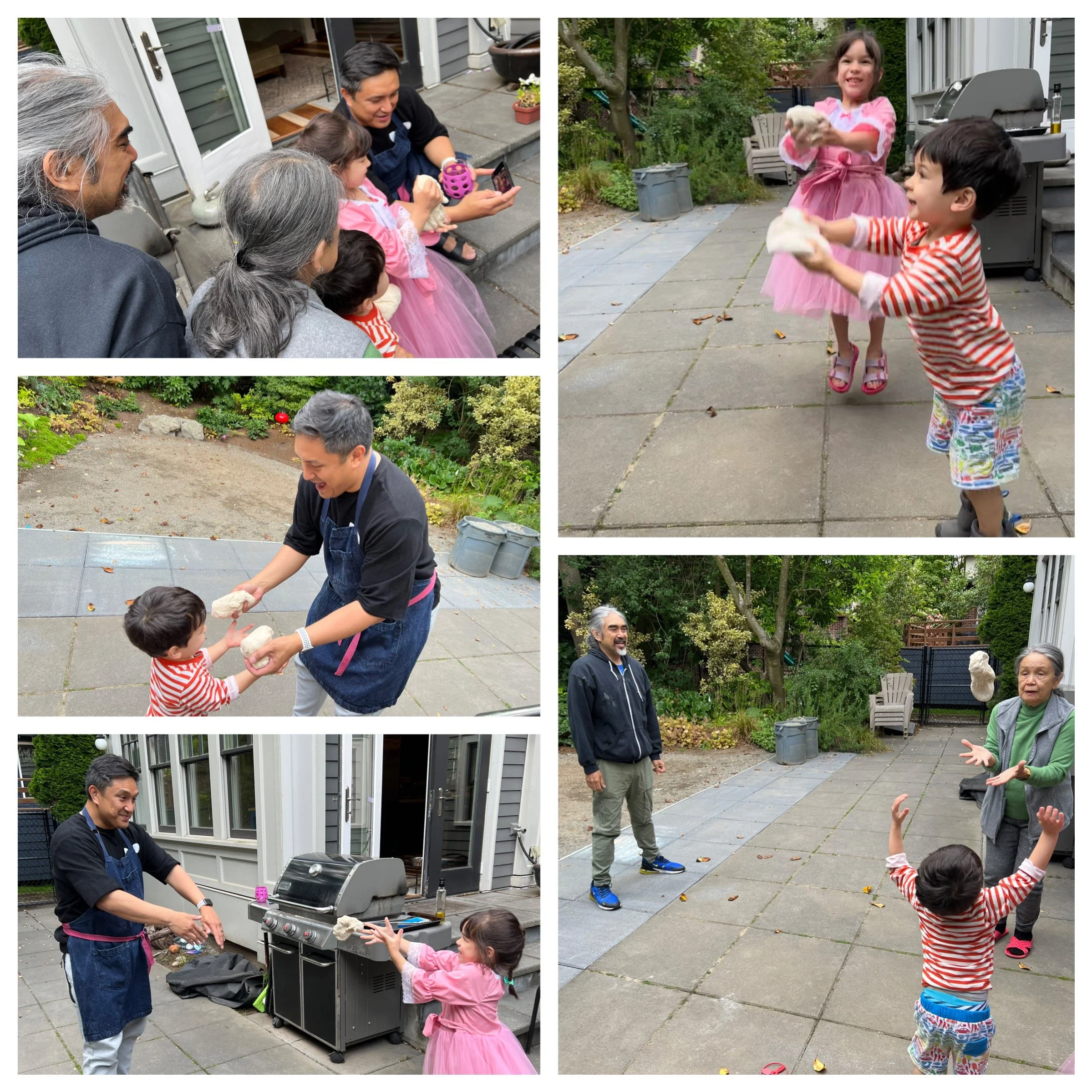 Pizza dough throwing