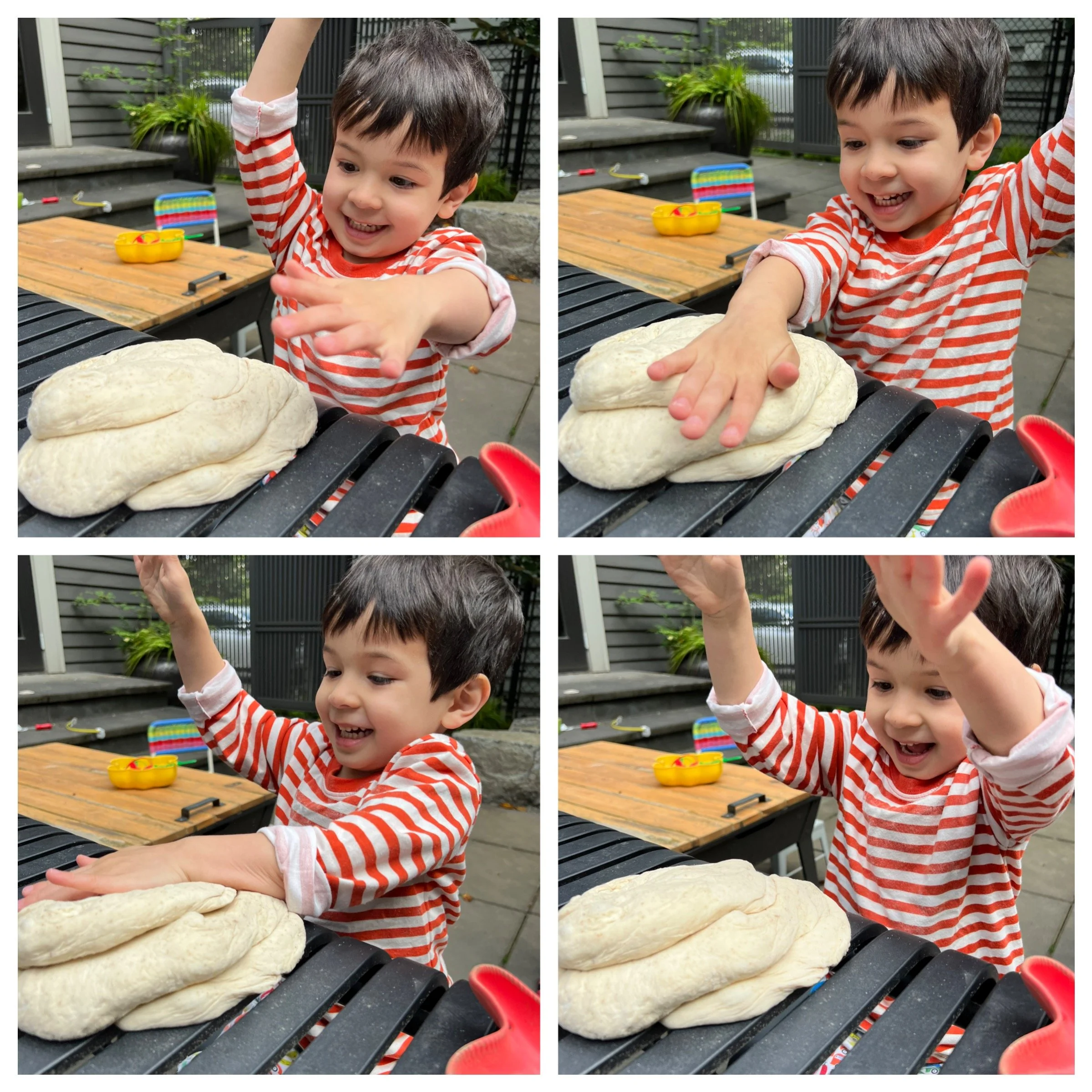 Dough drumming