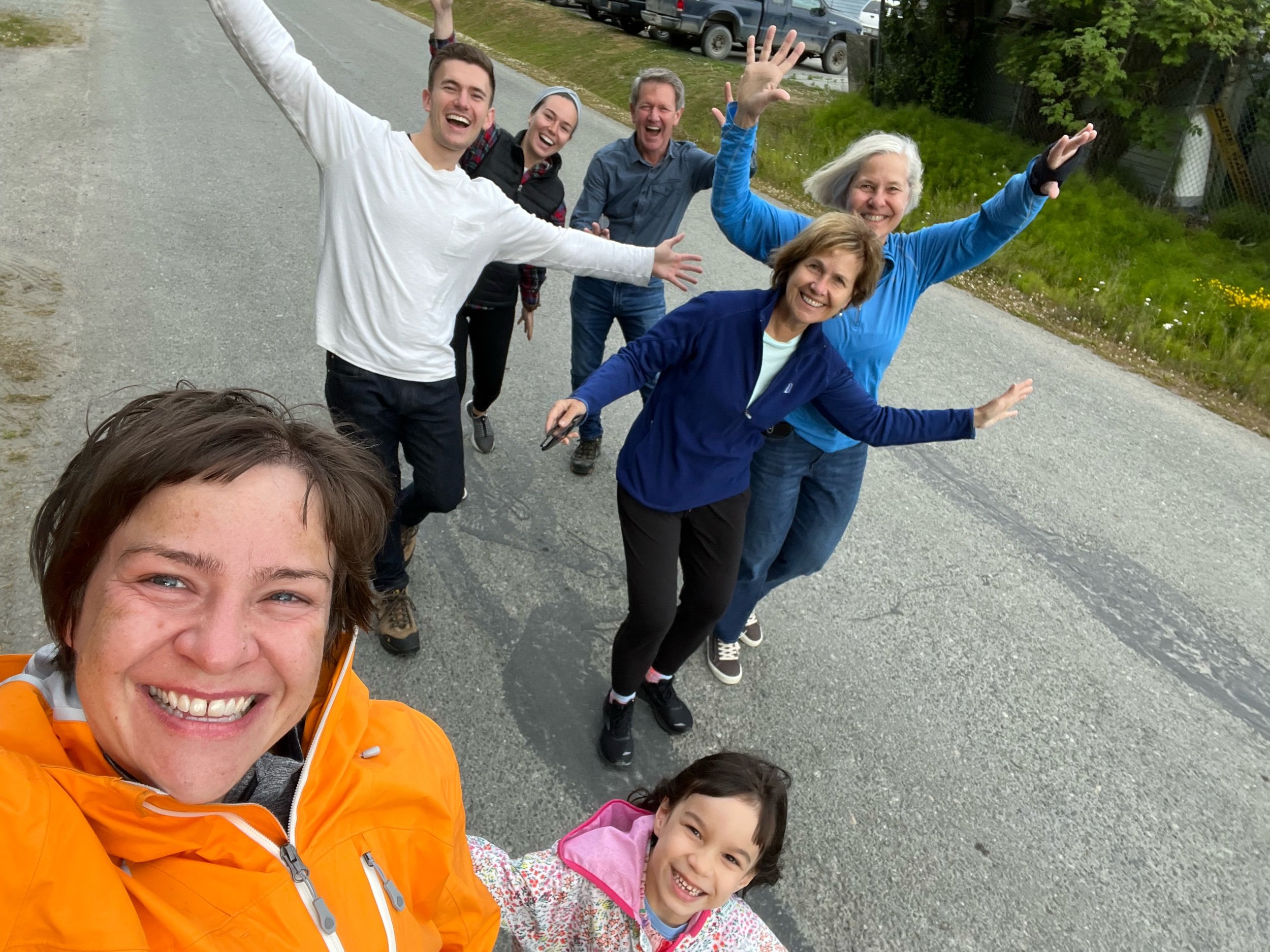 Morning walking crew