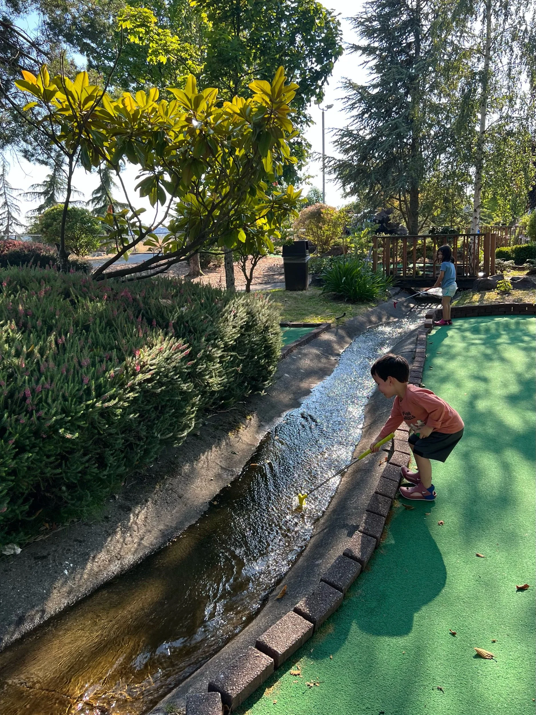 A river runs through it