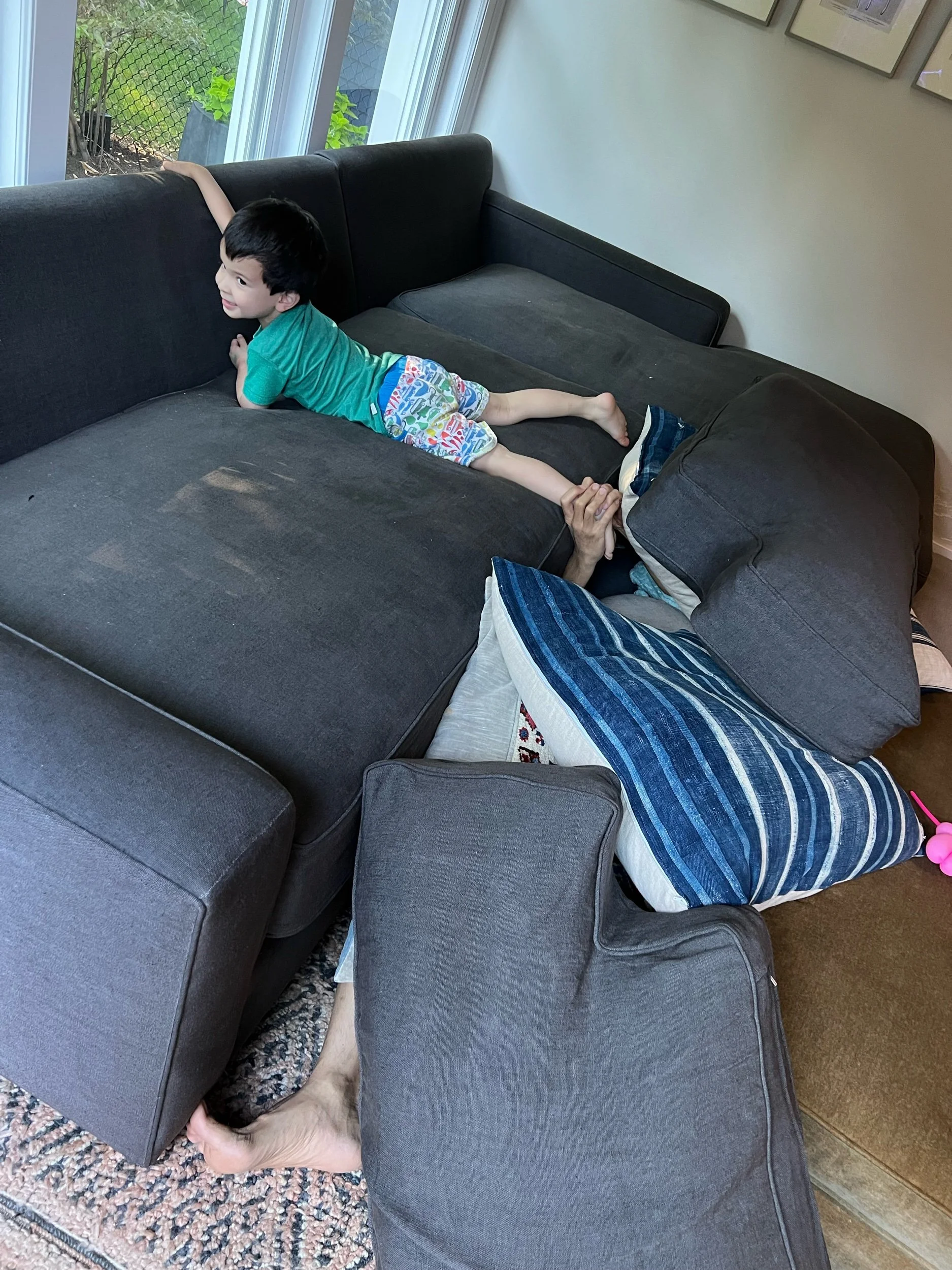 The couch is back in action