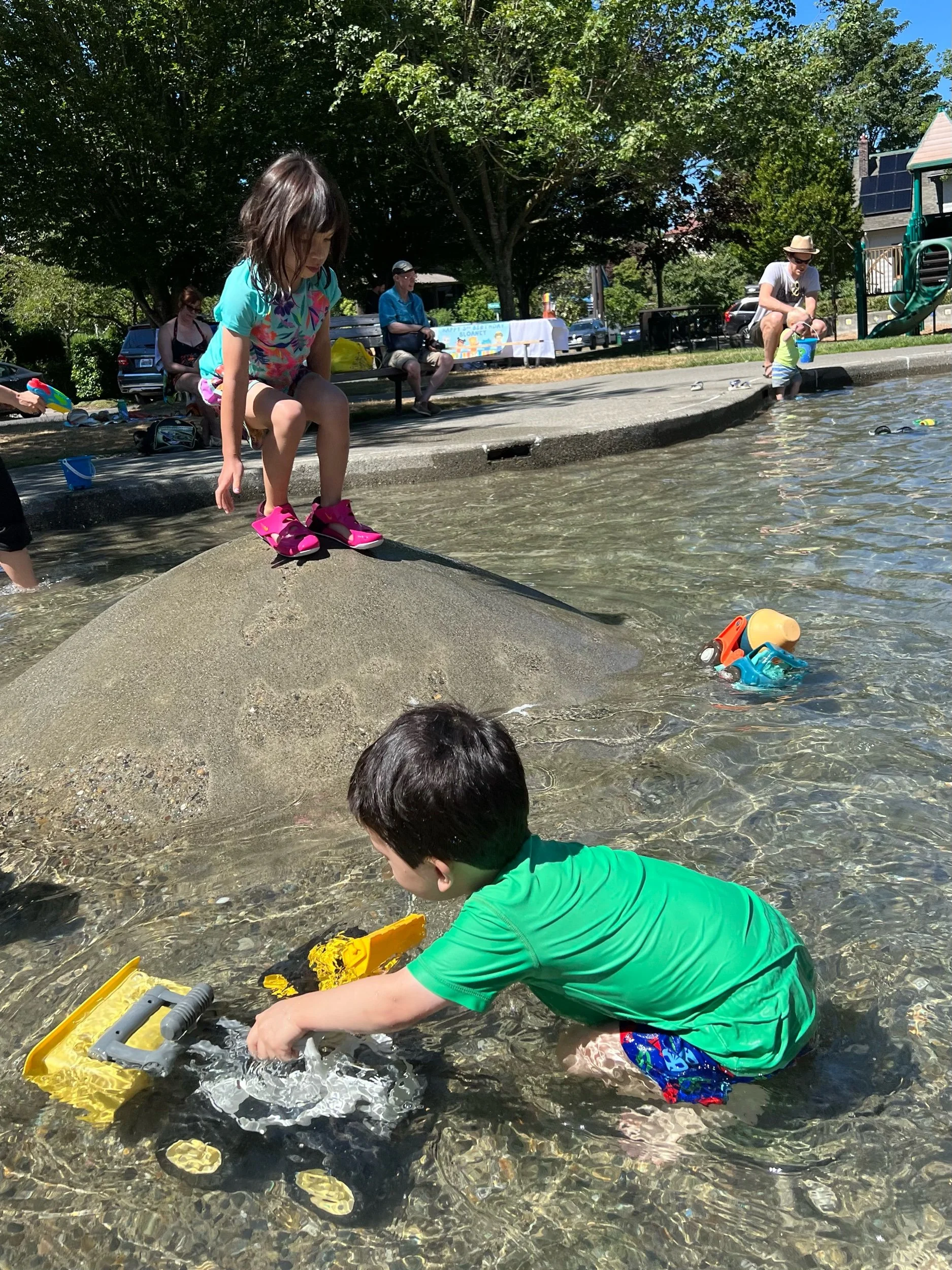 Birthday water play