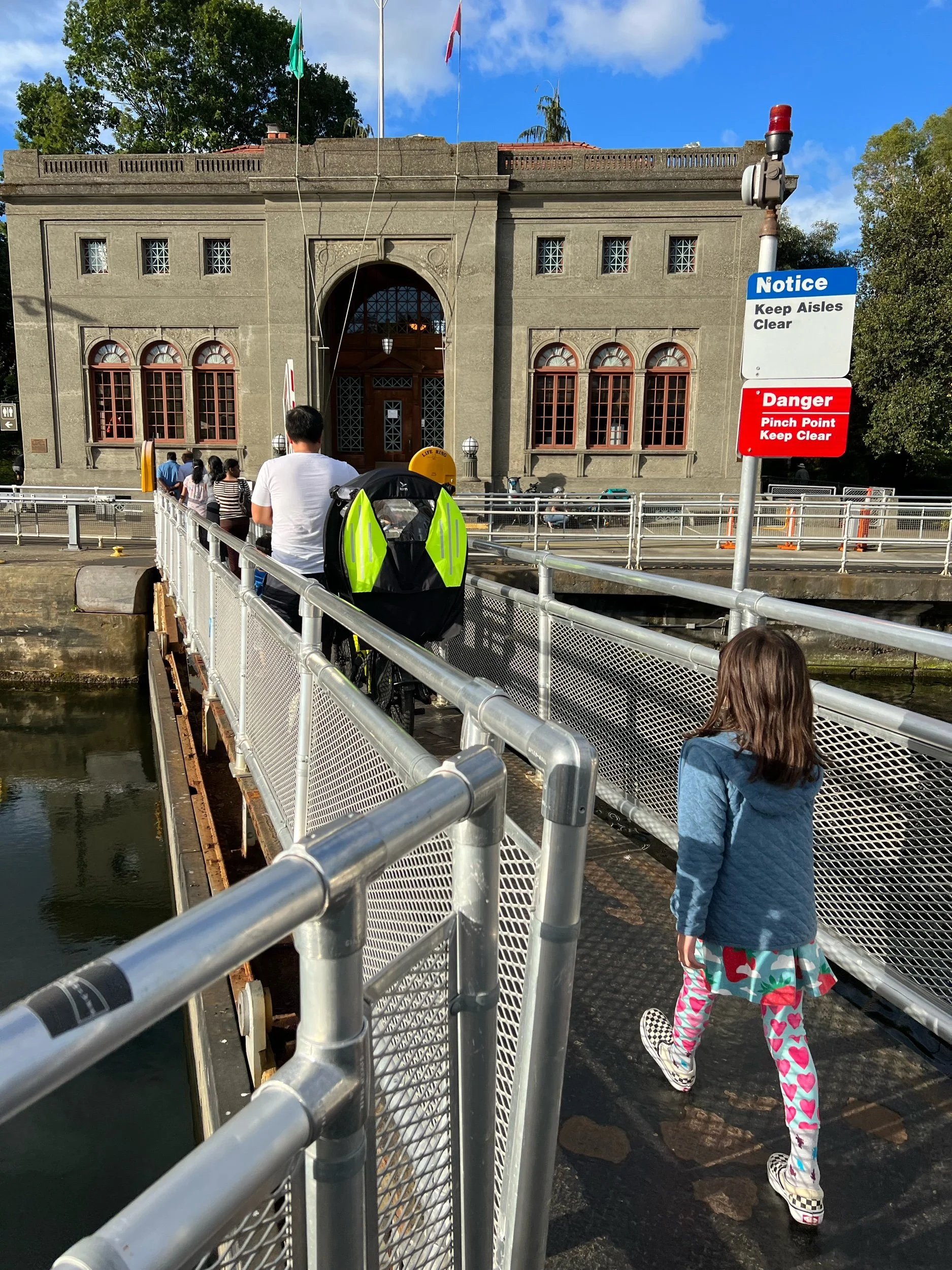 Crossing the Locks