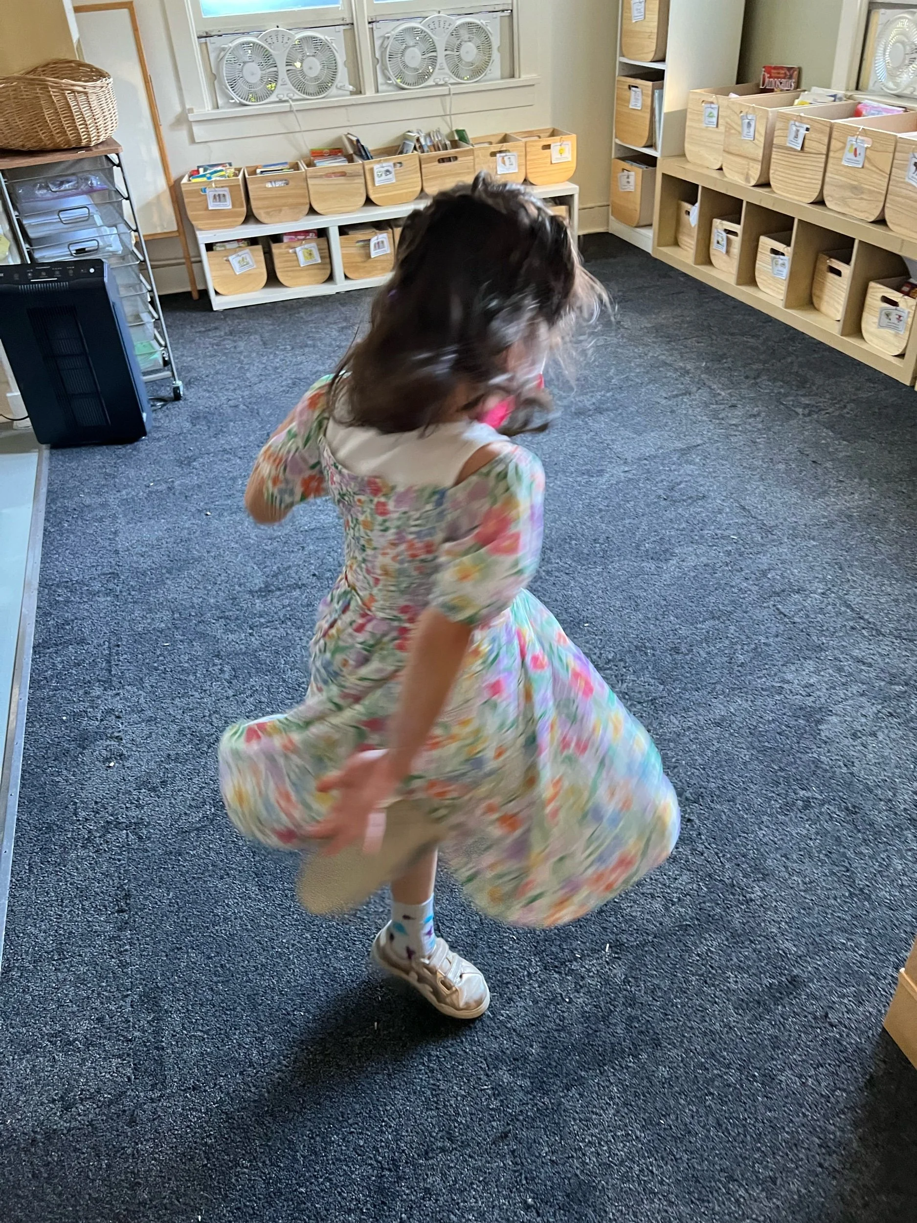 Twirling at pick-up