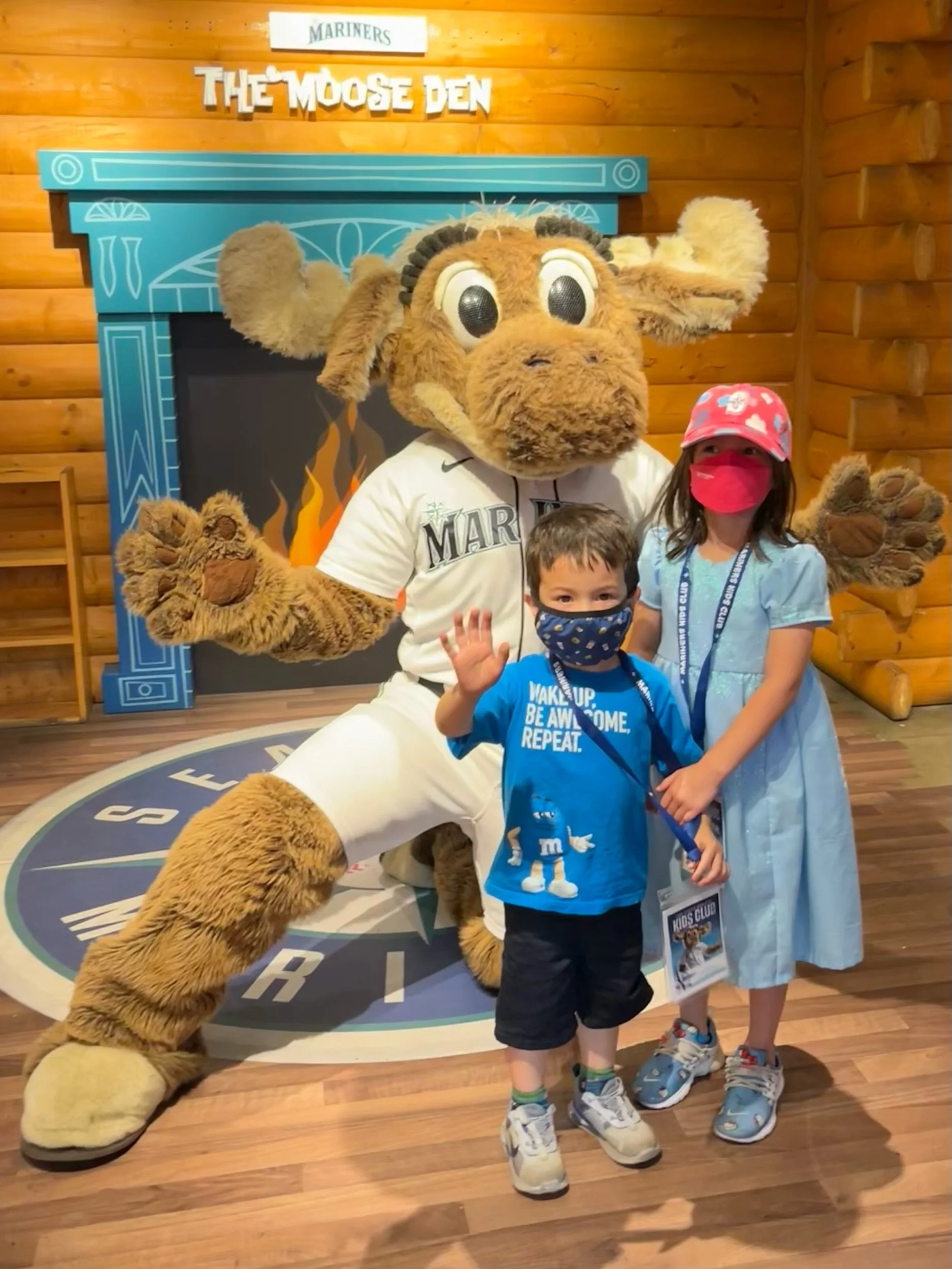 We met the Mariners Moose